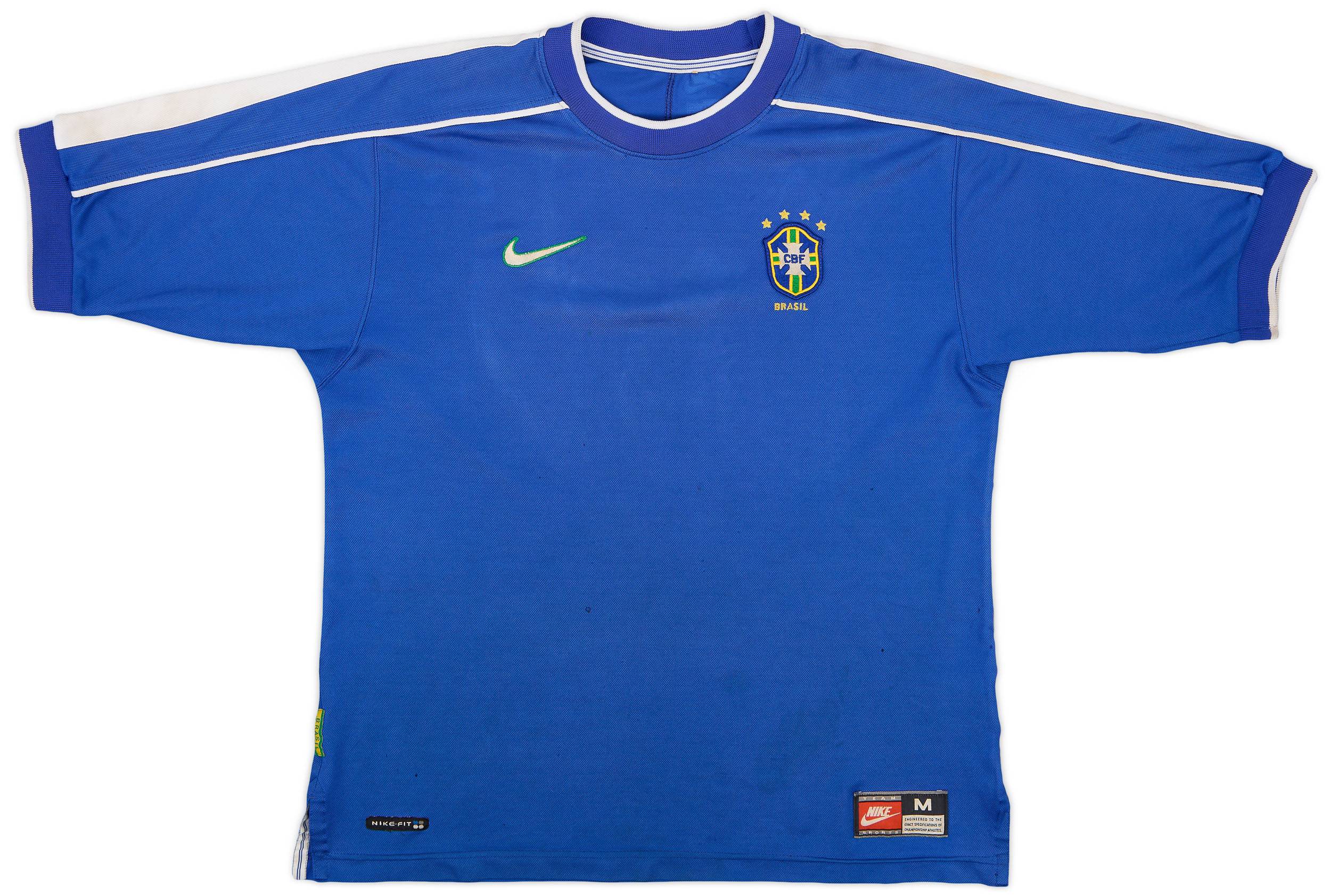 1998-00 Brazil Away Shirt - 5/10 - (M)