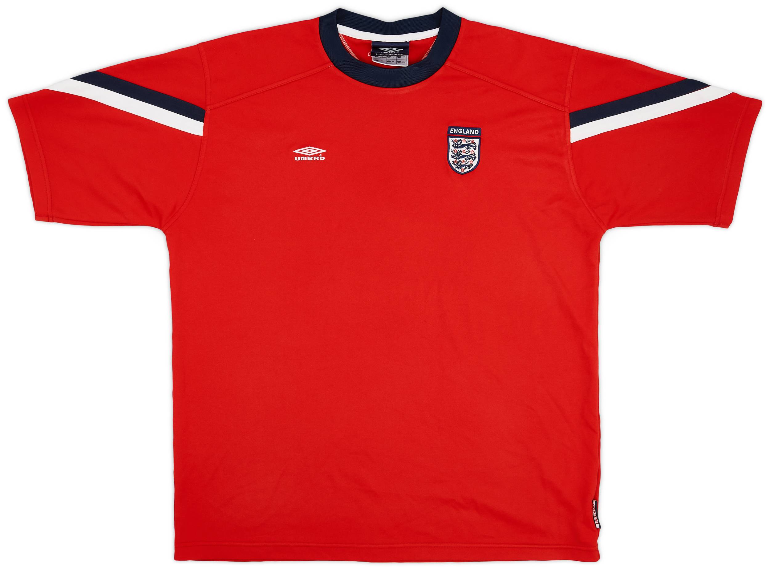 2003-05 England Umbro Training Shirt - 9/10 - (XXL)