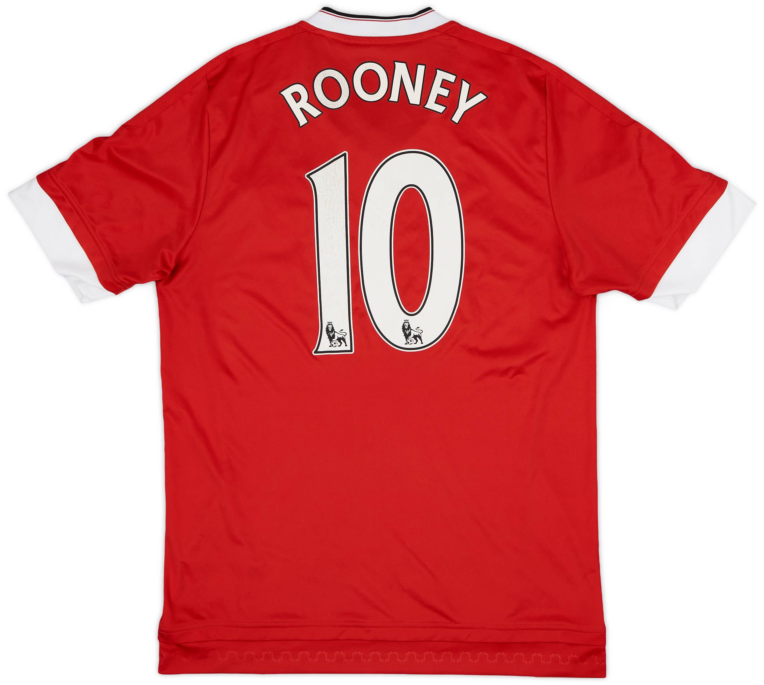 2015-16 Manchester United Home Shirt Rooney #10 - 6/10 - (M)