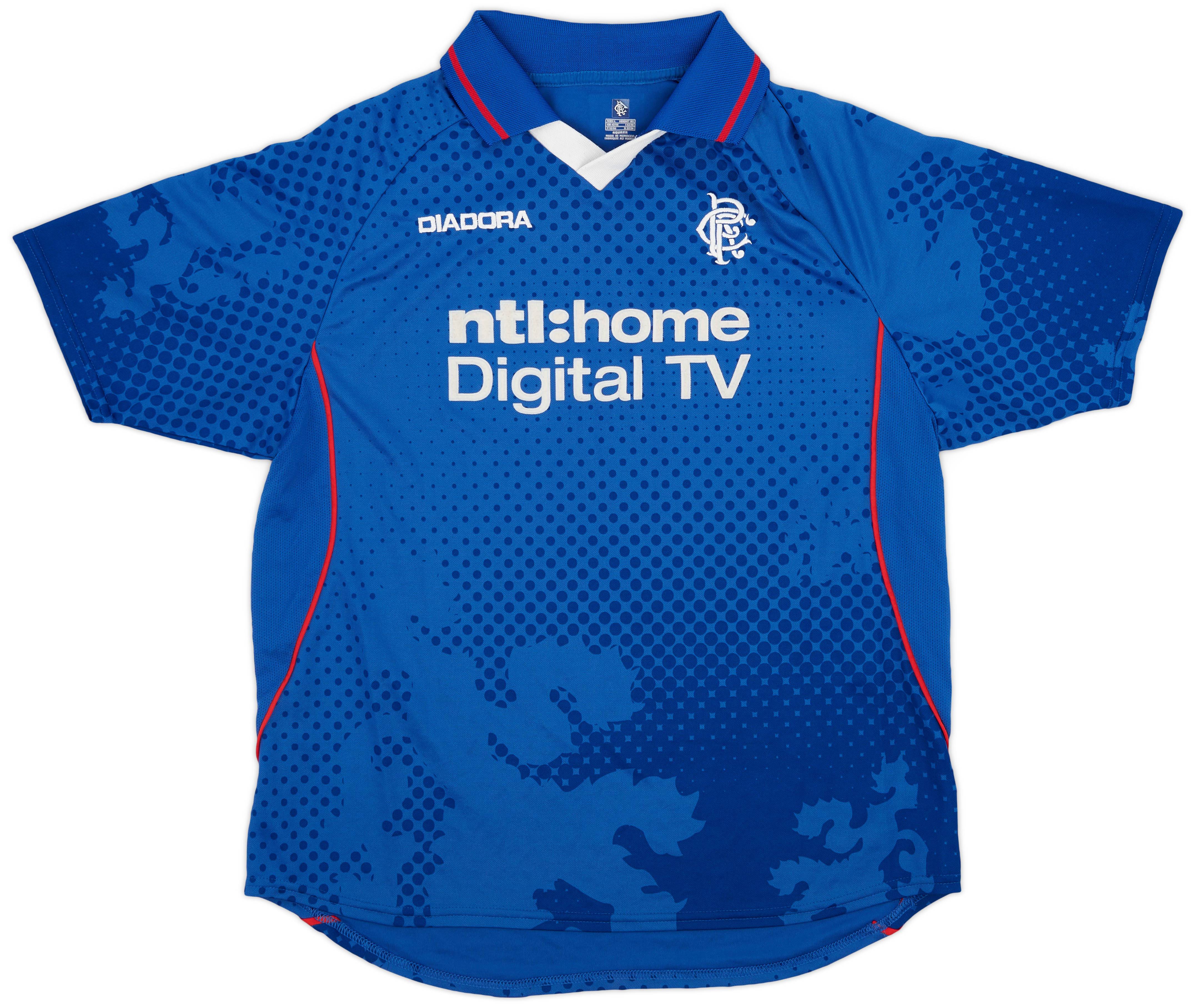 2002-03 Rangers Home Shirt - 9/10 - (L)