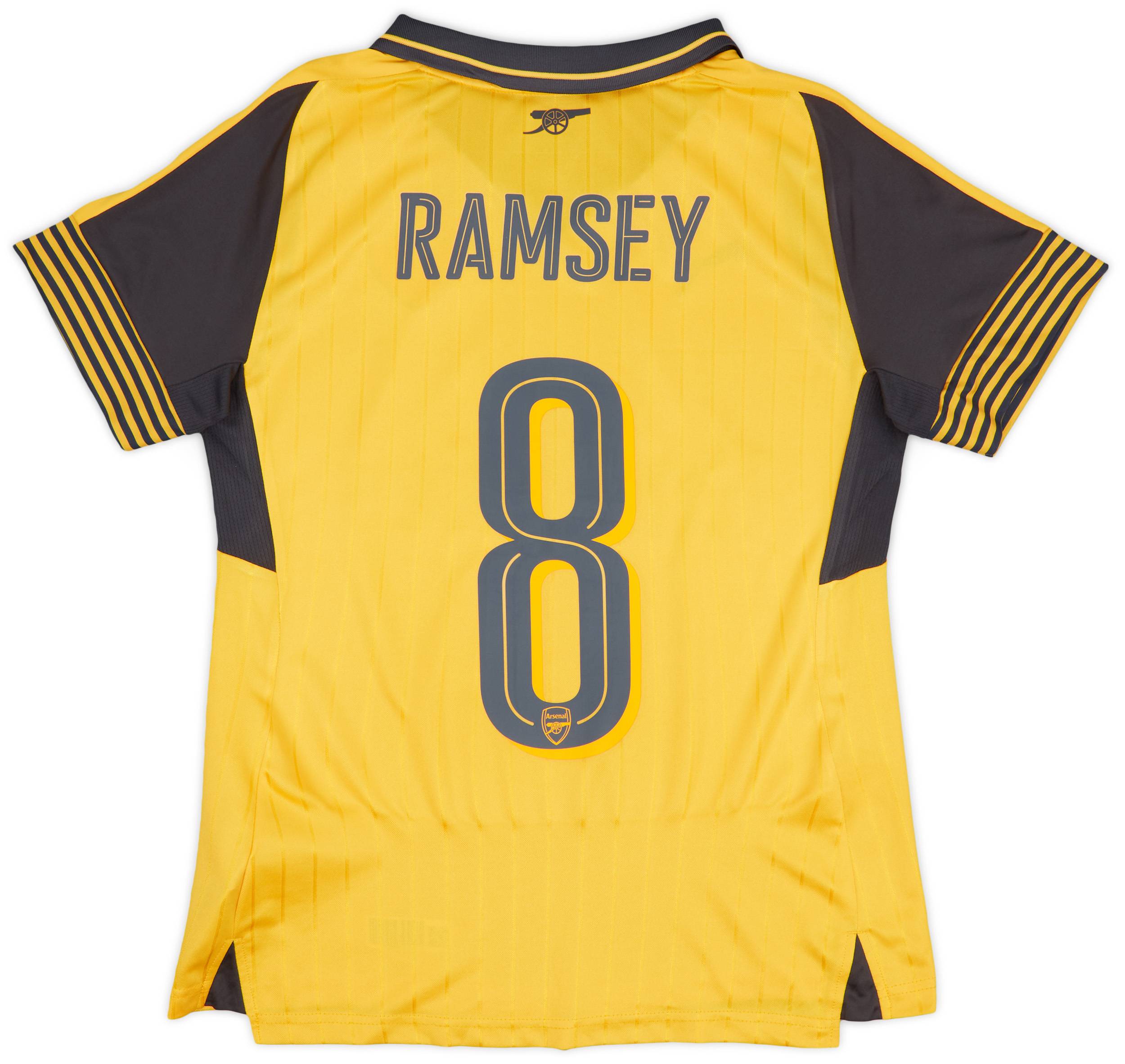 2016-17 Arsenal Away Shirt Ramsey #8 - 10/10 - (Women's M)