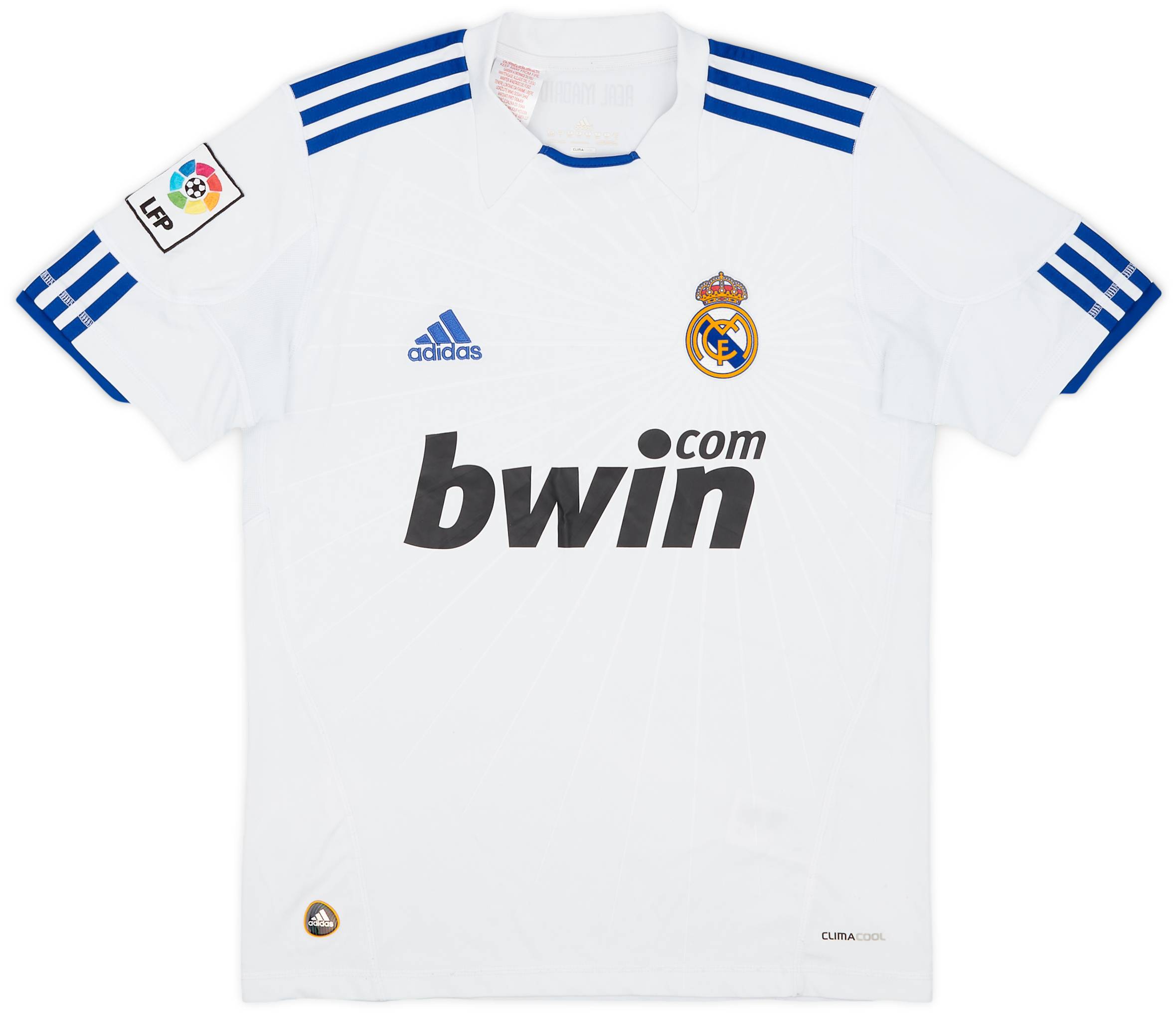 2010-11 Real Madrid Home Shirt - 8/10 - (L.Boys)