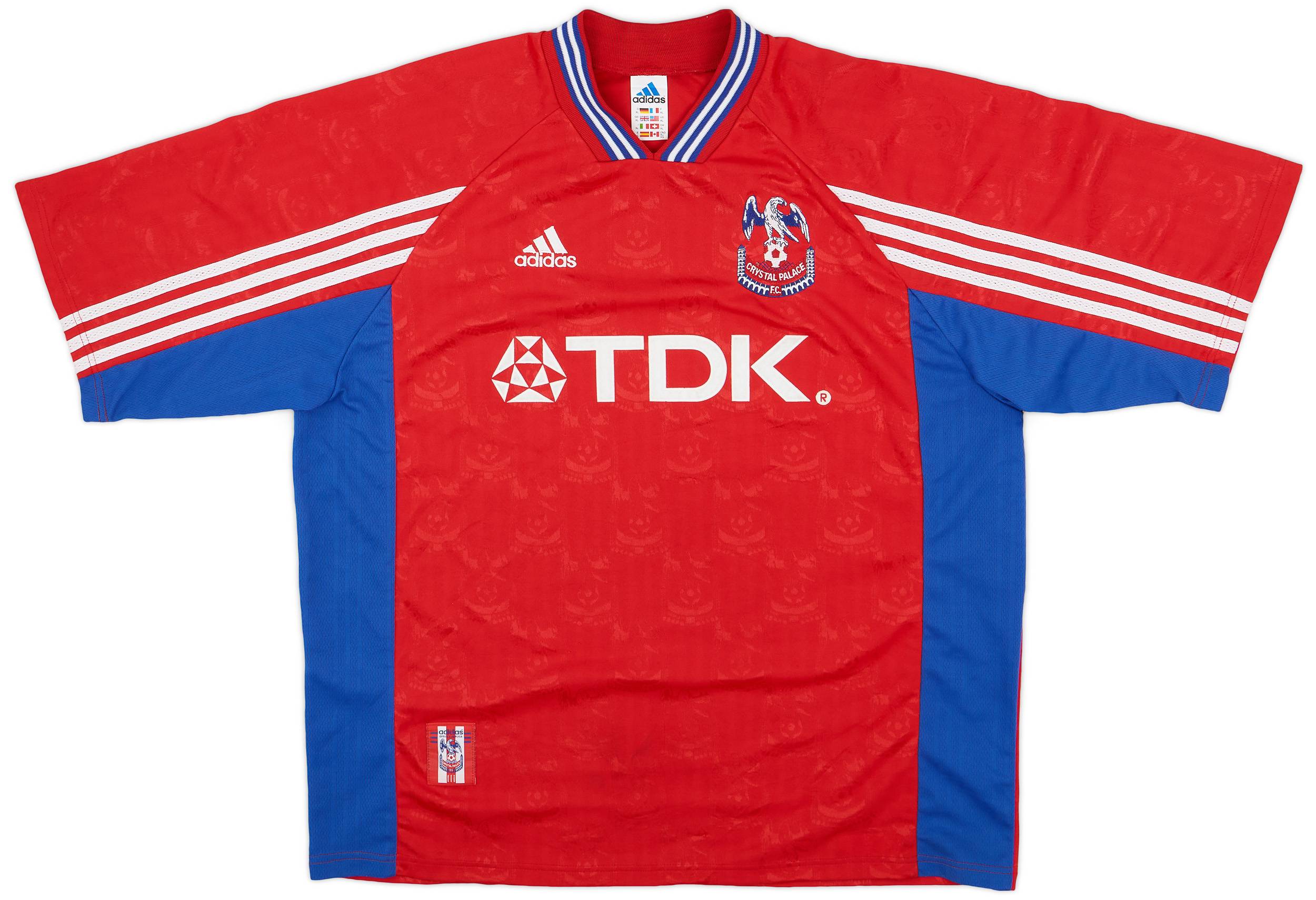 1998-99 Crystal Palace Home Shirt - 9/10 - (XL)