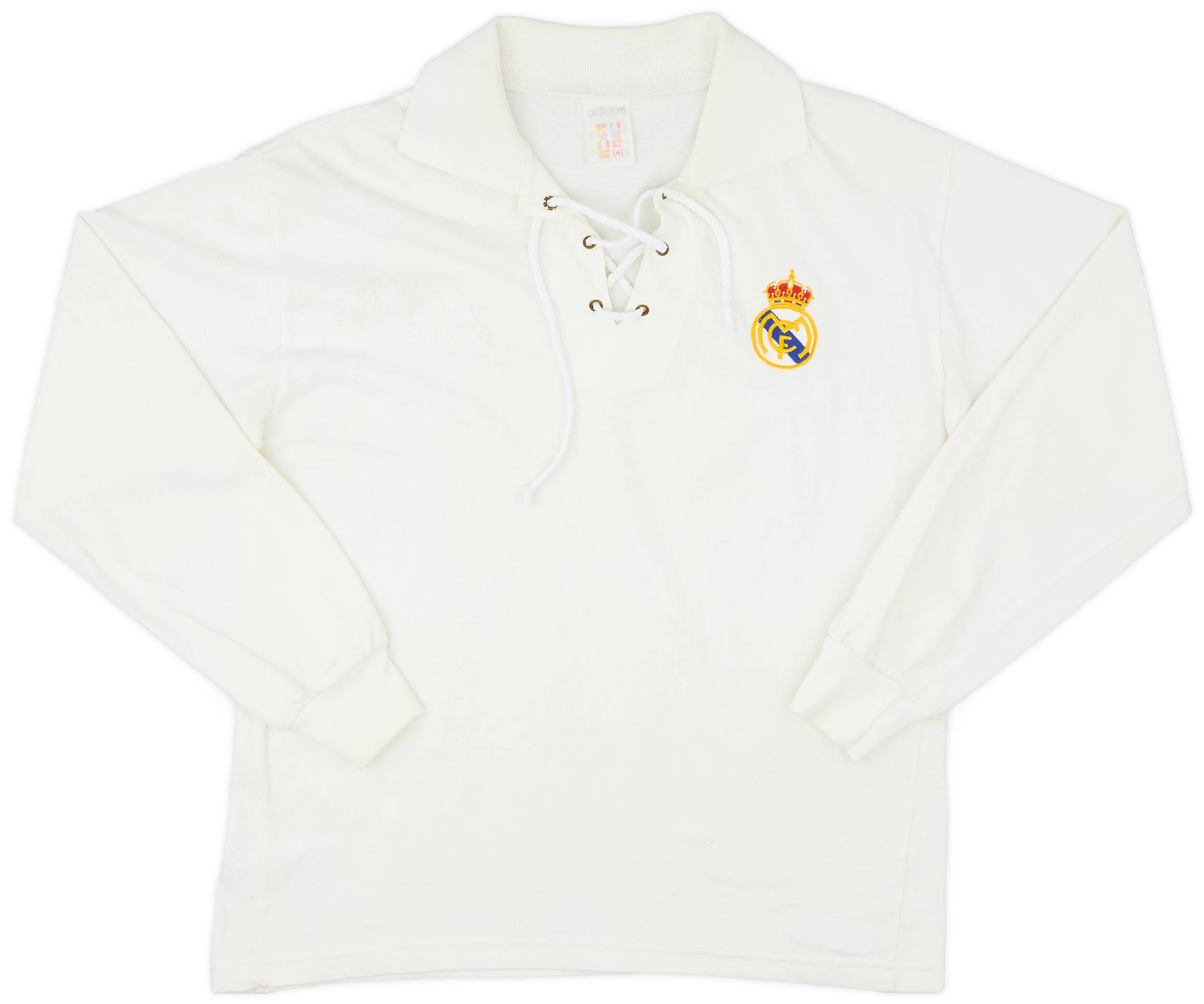 2001-02 Real Madrid adidas 'Veteranos' Retro Shirt - 5/10 - (S)