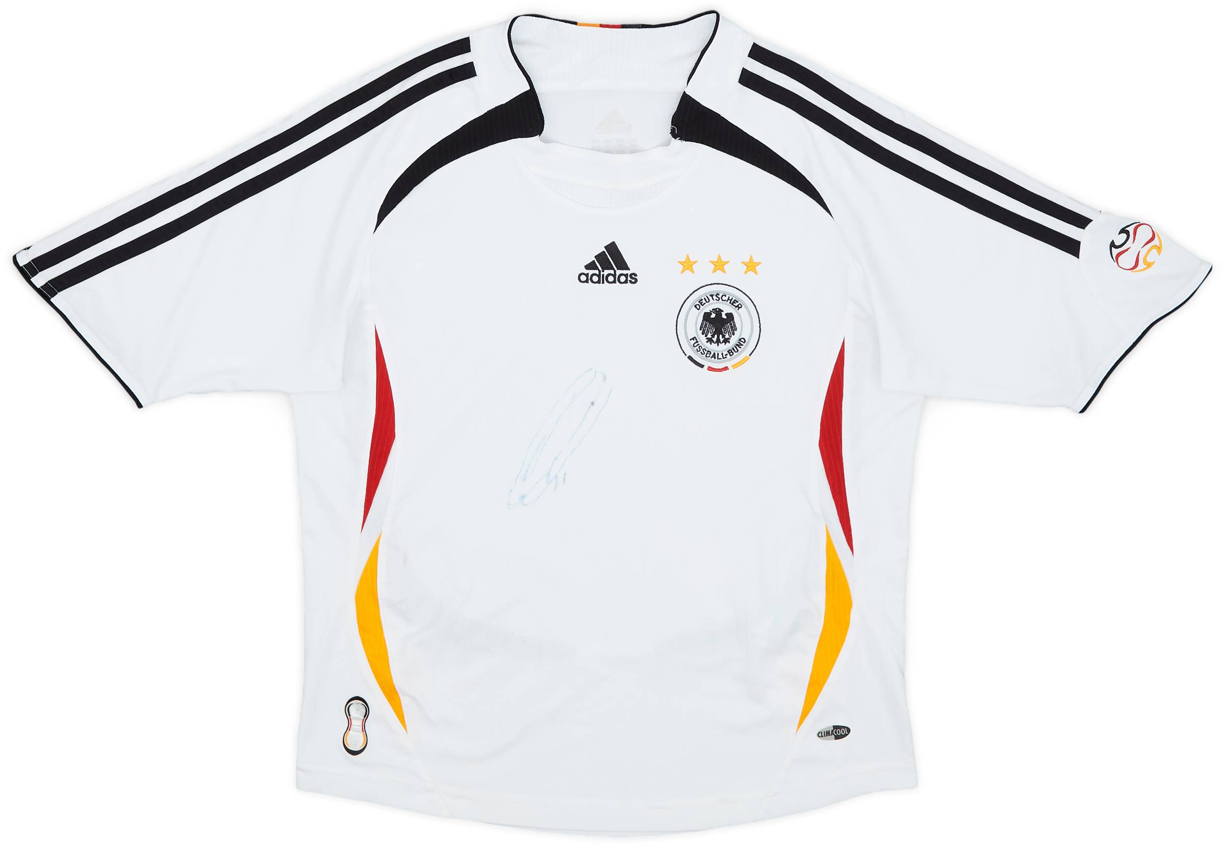 2005-07 Germany Signed Home Shirt - 6/10 - (S.Boys)