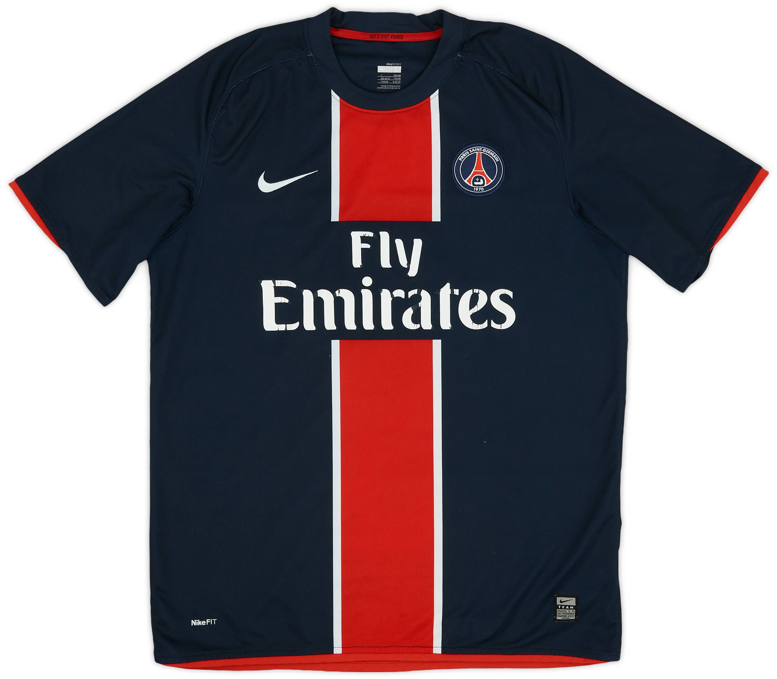 2008-09 Paris Saint-Germain Home Shirt - 4/10 - (L)