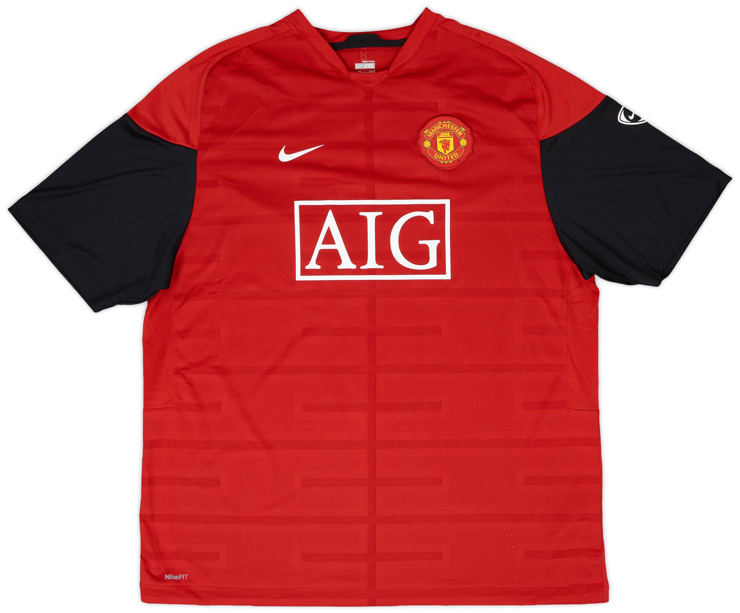 2009-10 Manchester United Nike Training Shirt - 8/10 - (XXL)