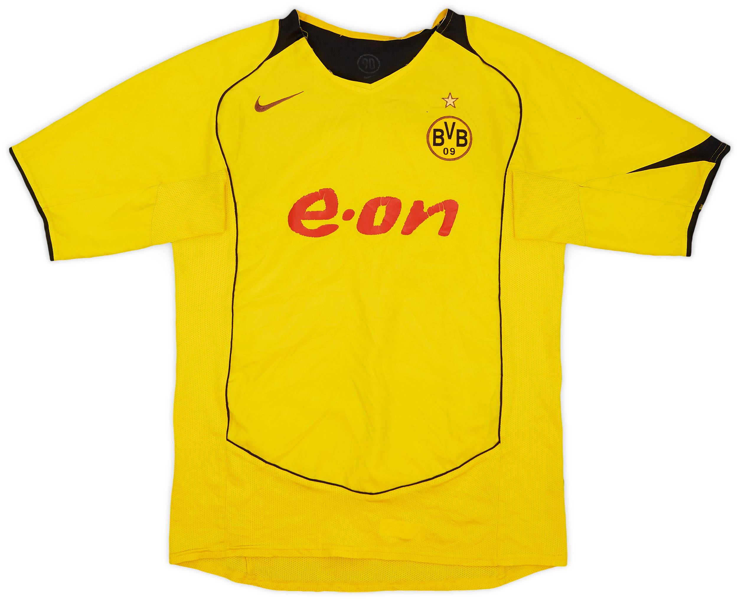 2004-05 Borussia Dortmund Home Shirt - 4/10 - (XL.Boys)