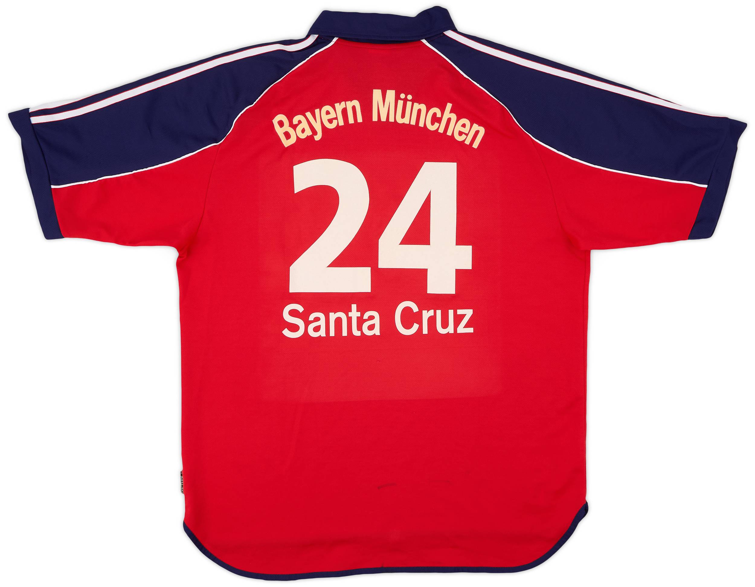 1999-01 Bayern Munich Home Shirt Santa Cruz #24 - 6/10 - (XL)