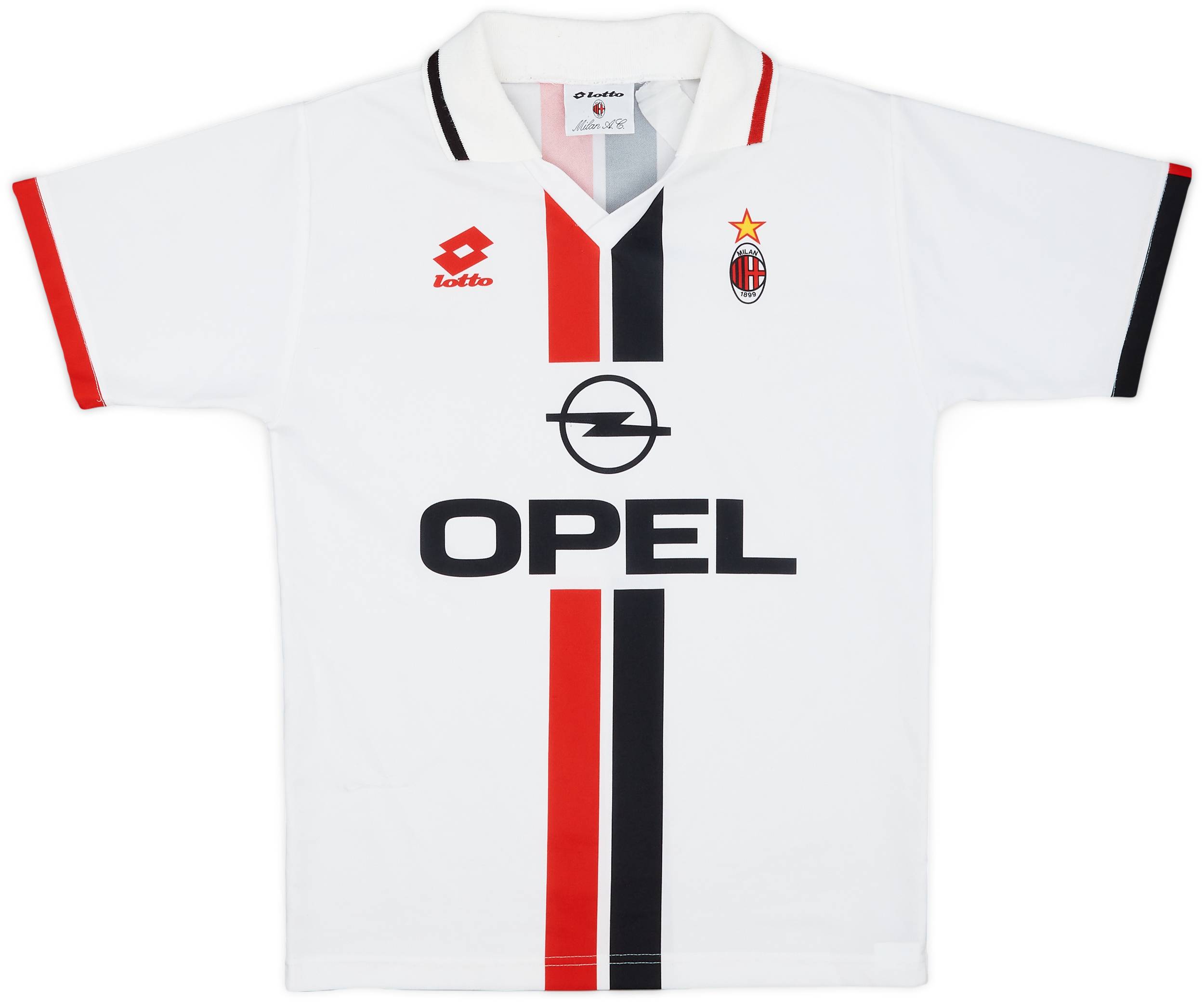 1995-96 AC Milan Away Shirt - 8/10 - (S)