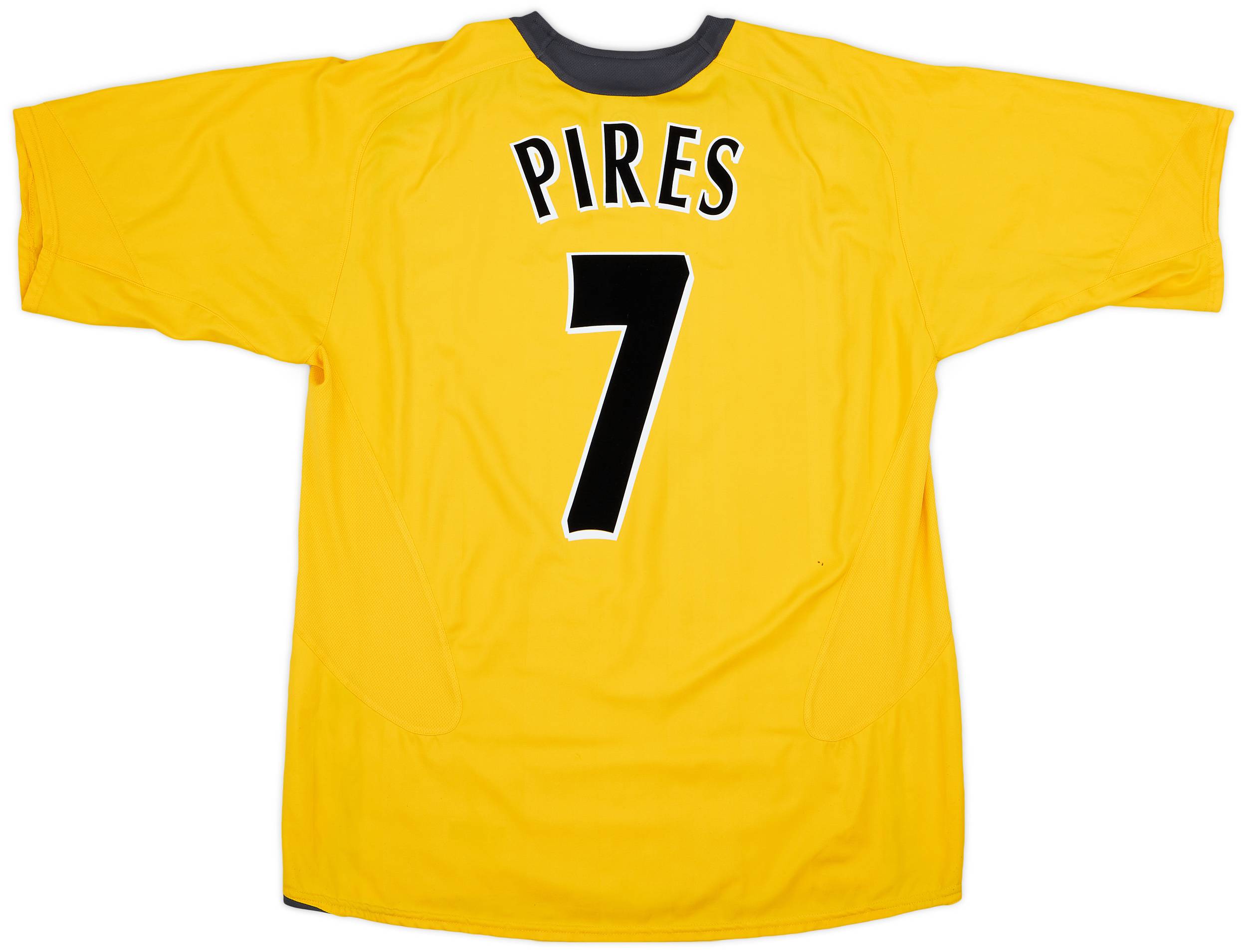 2005-06 Arsenal Away Shirt Pires #7 - 6/10 - (XL)