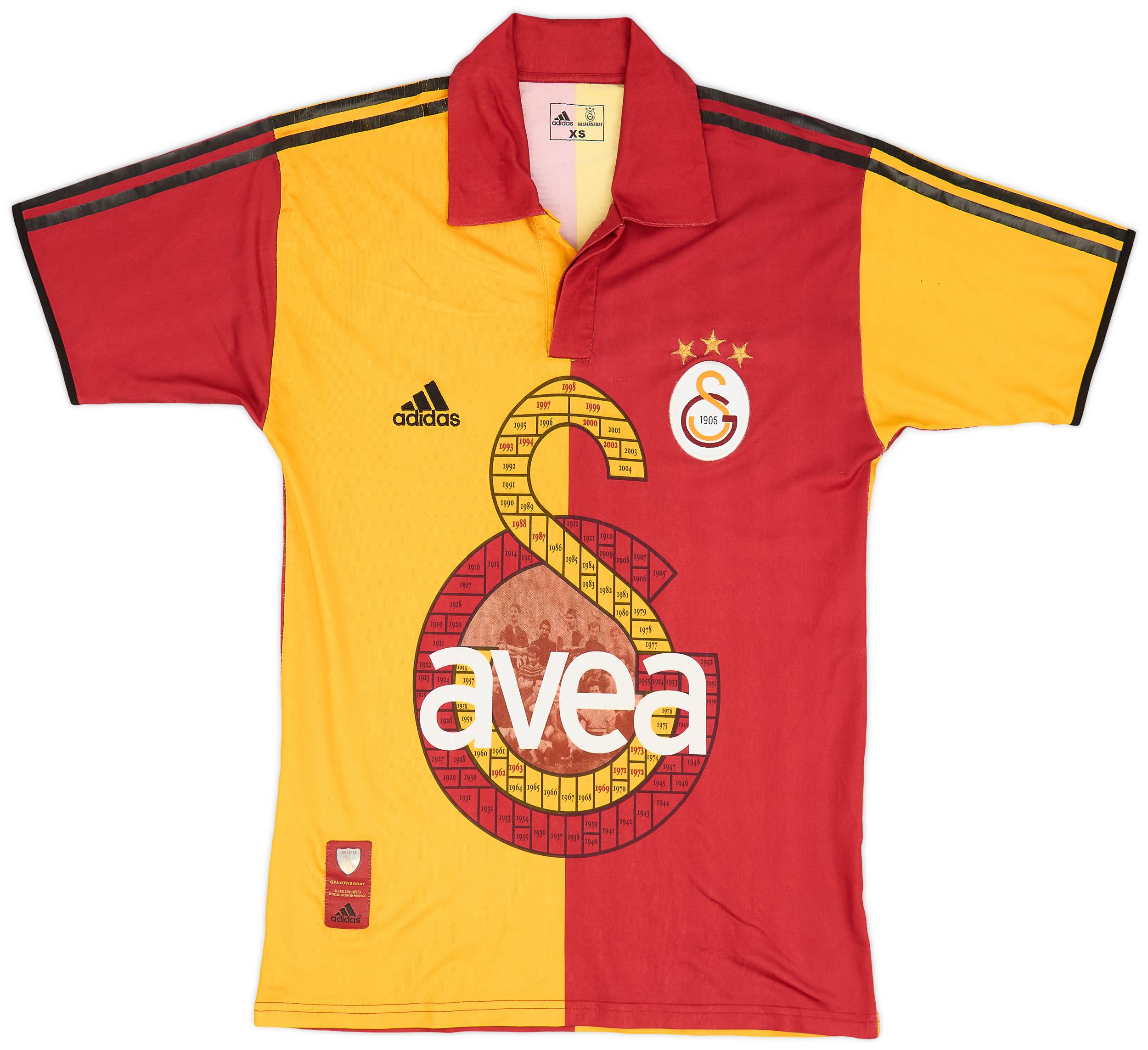 2005-06 Galatasaray Home Shirt - 5/10 - (XS)