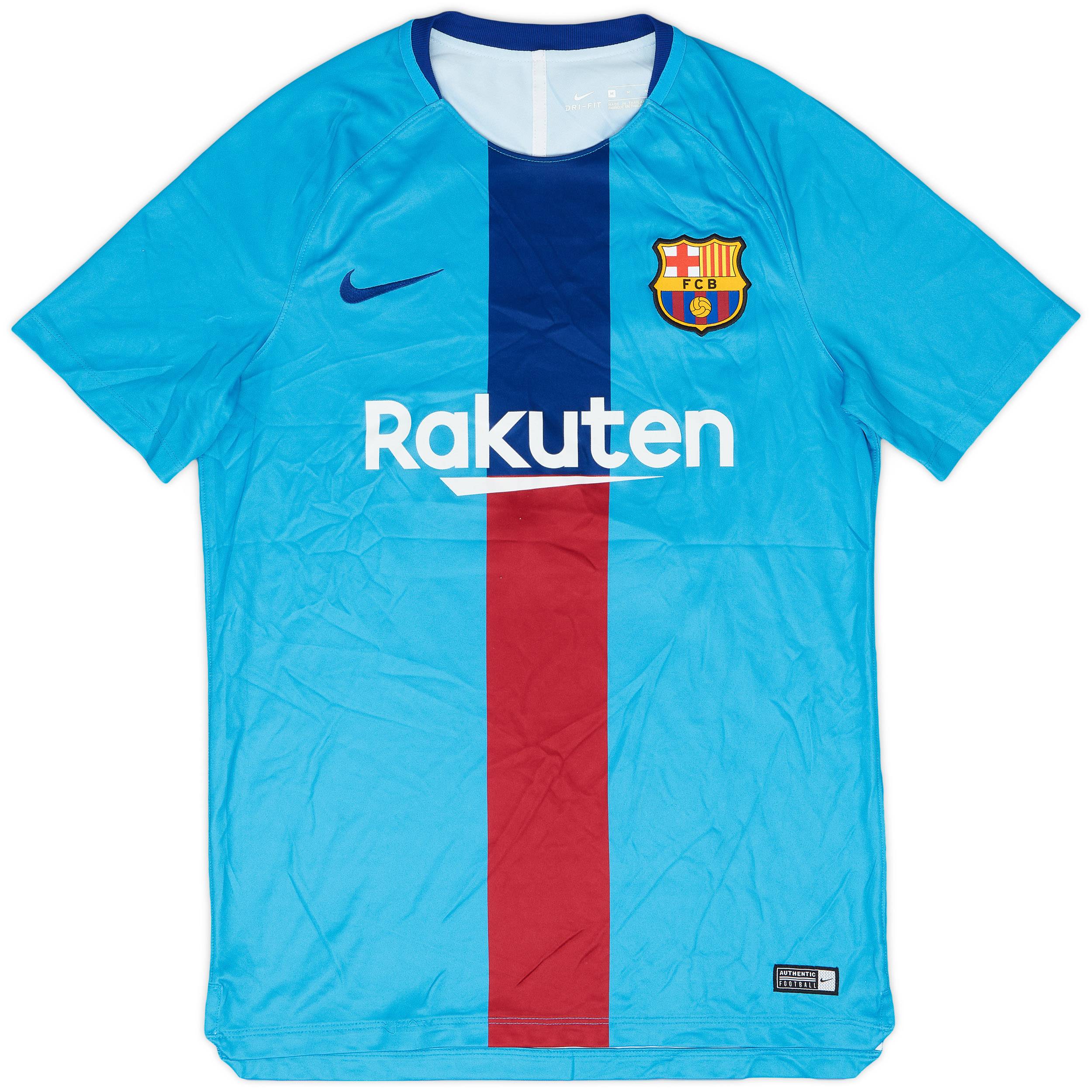 2018-19 Barcelona Nike Training Shirt - 9/10 - (M)