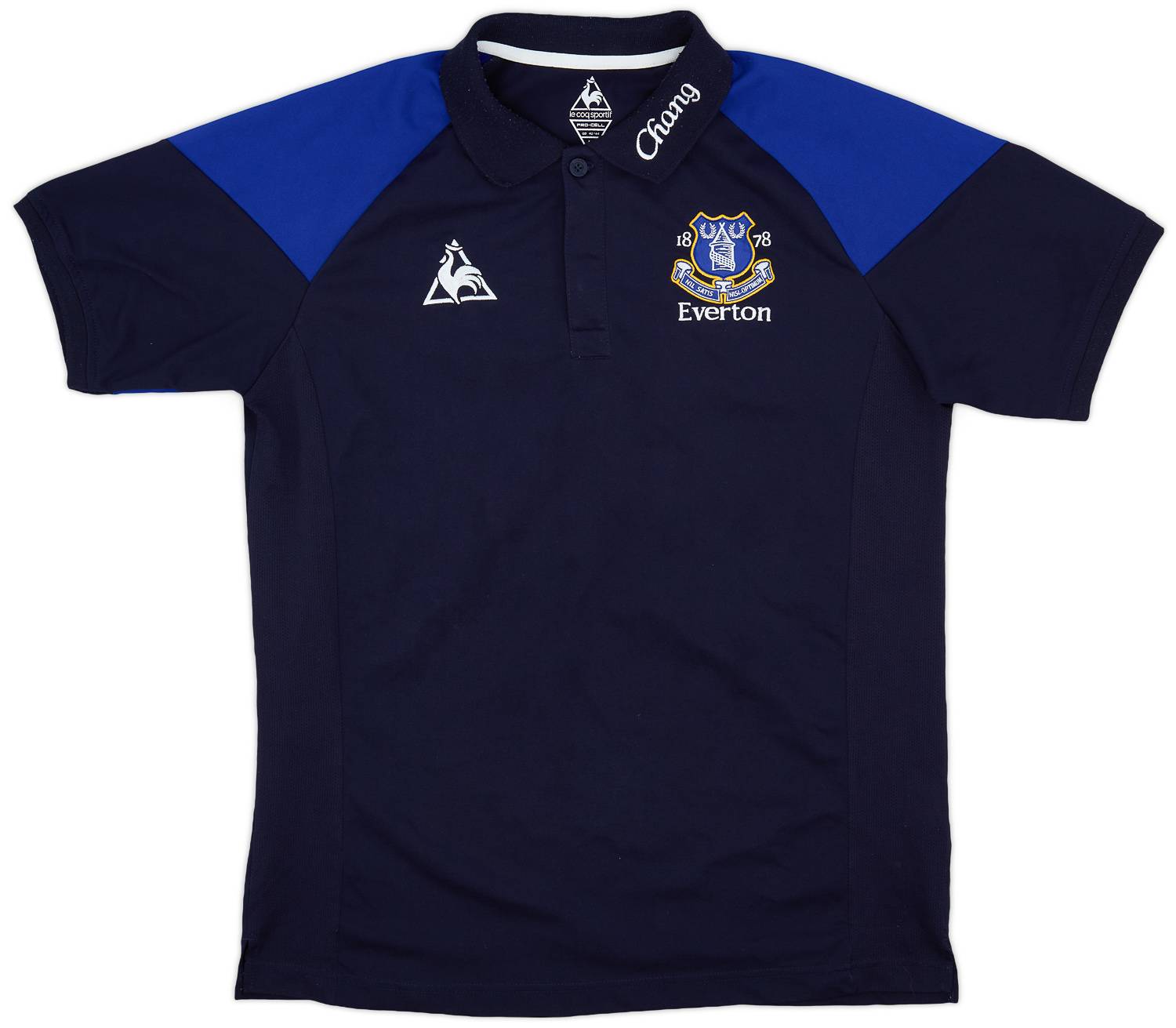 2011-12 Everton Le Coq Sportif Polo Shirt - 7/10 - (L)