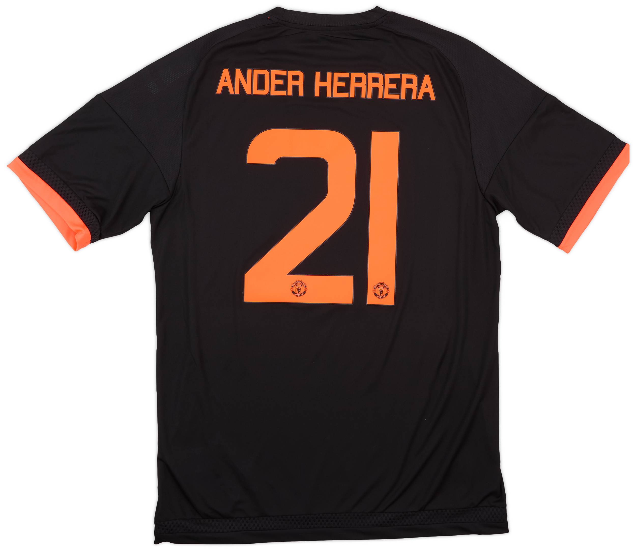 2015-16 Manchester United Authentic Third Shirt Ander Herrera #21 (L)