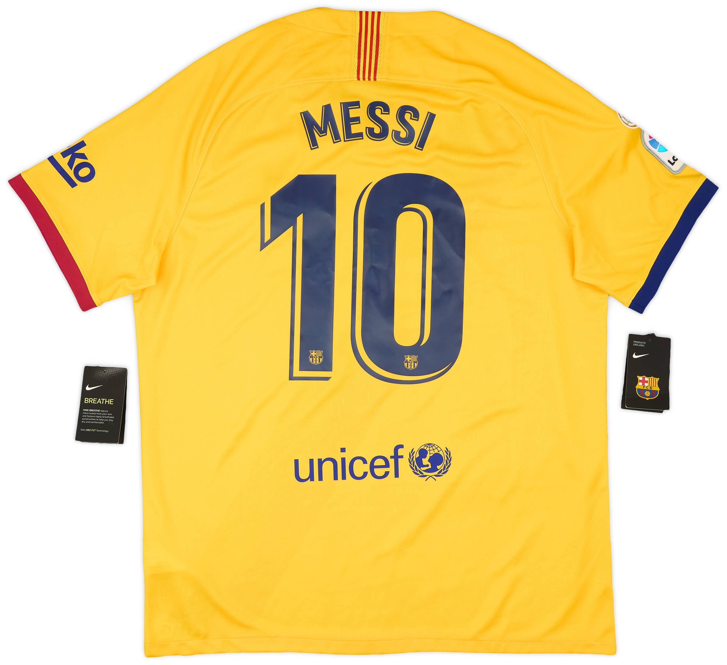 2019-20 Barcelona Away Shirt Messi #10 (XL)