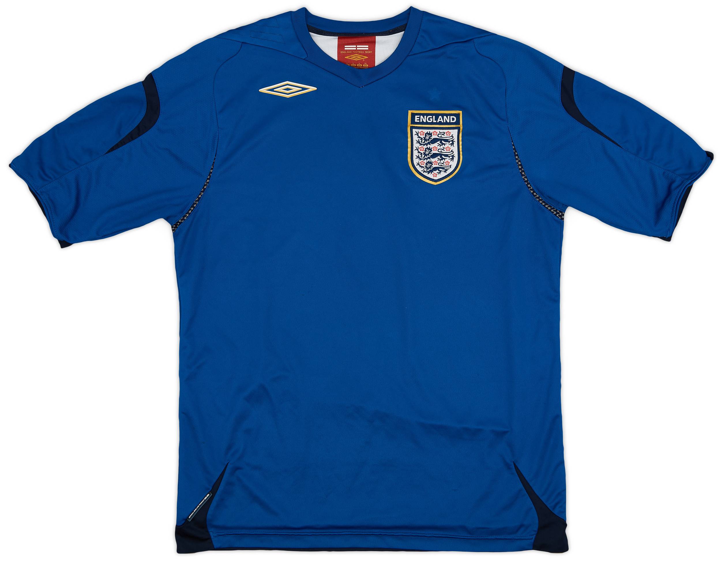 2006-08 England S/S GK Shirt - 5/10 - (L)