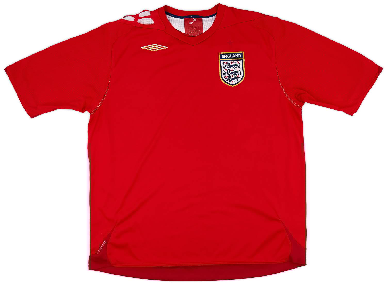 2006-08 England Away Shirt - 3/10 - (XL)