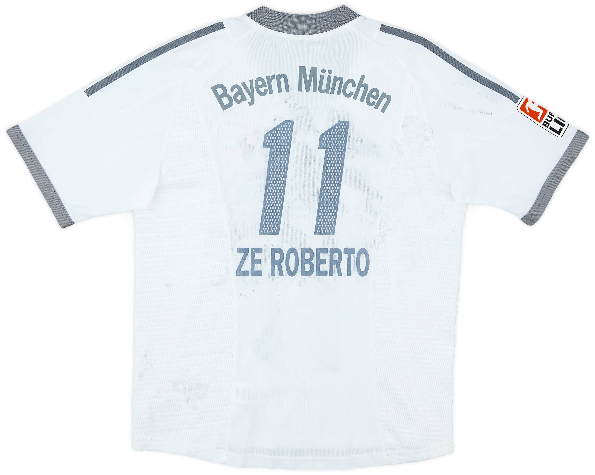 2002-03 Bayern Munich Away Shirt Ze Roberto #11 - 4/10 - (Y)