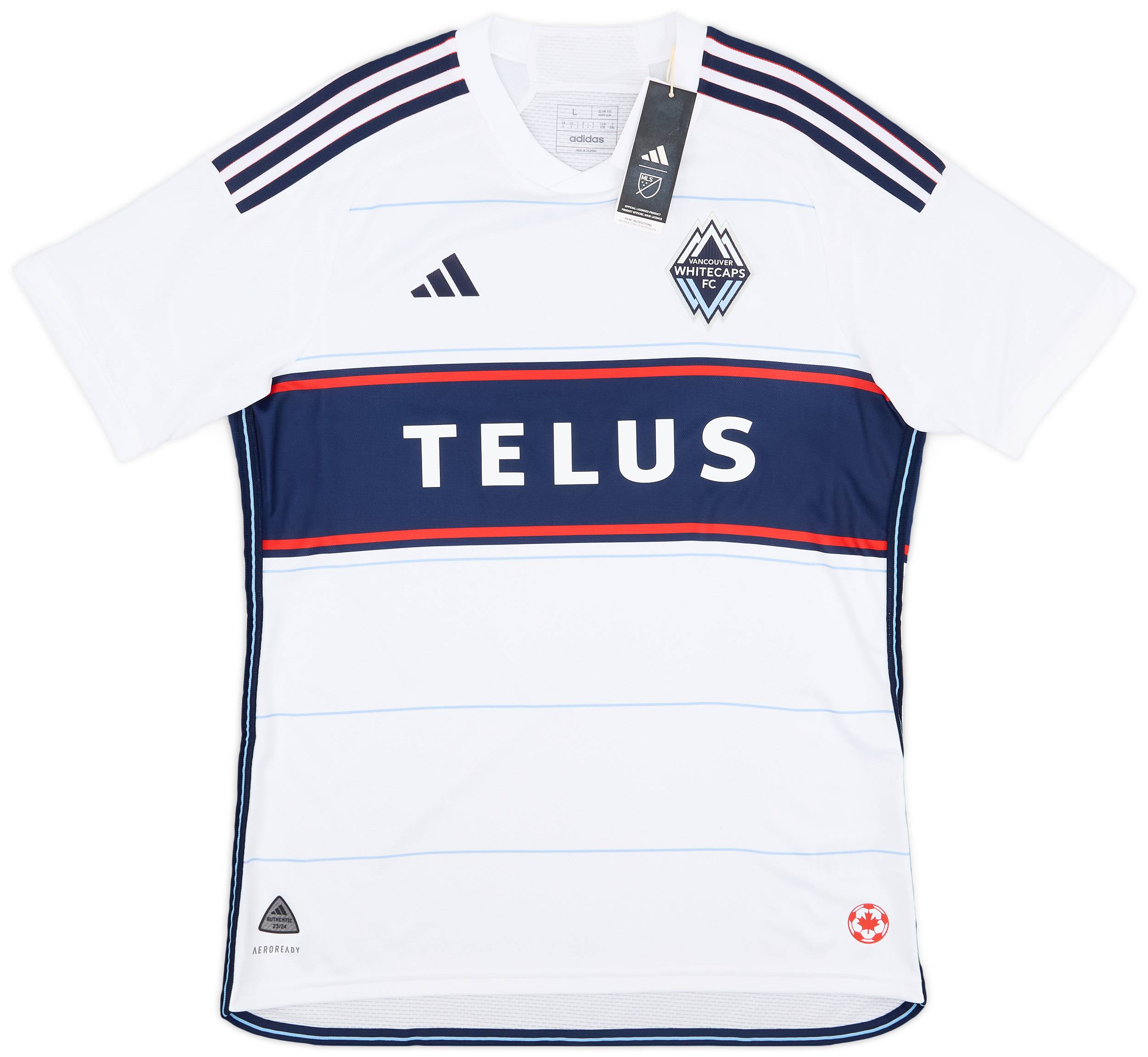 2023-24 Vancouver Whitecaps Authentic Home Shirt