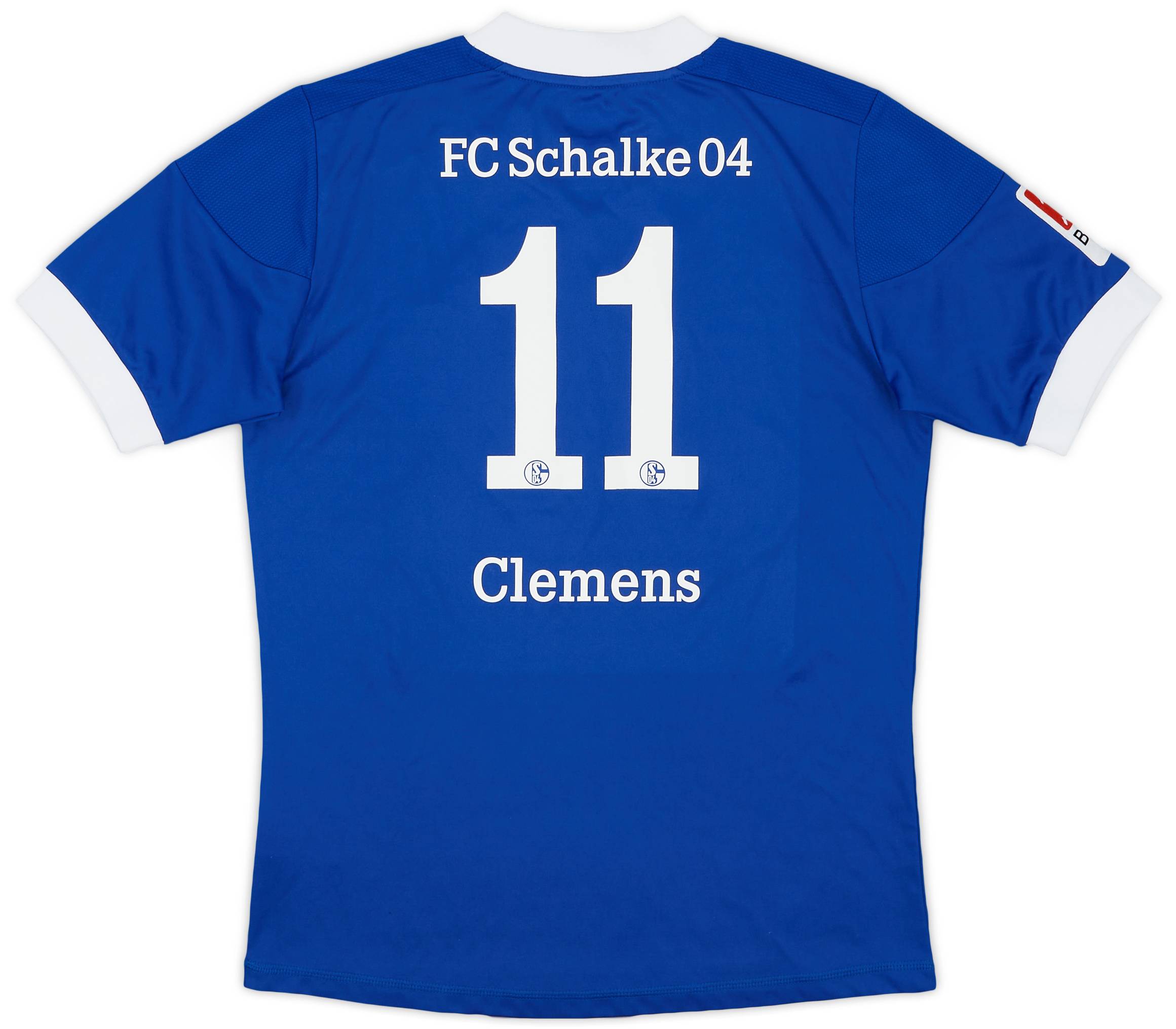 2012-14 Schalke Home Shirt Clemens #11 - 9/10 - (L.Boys)