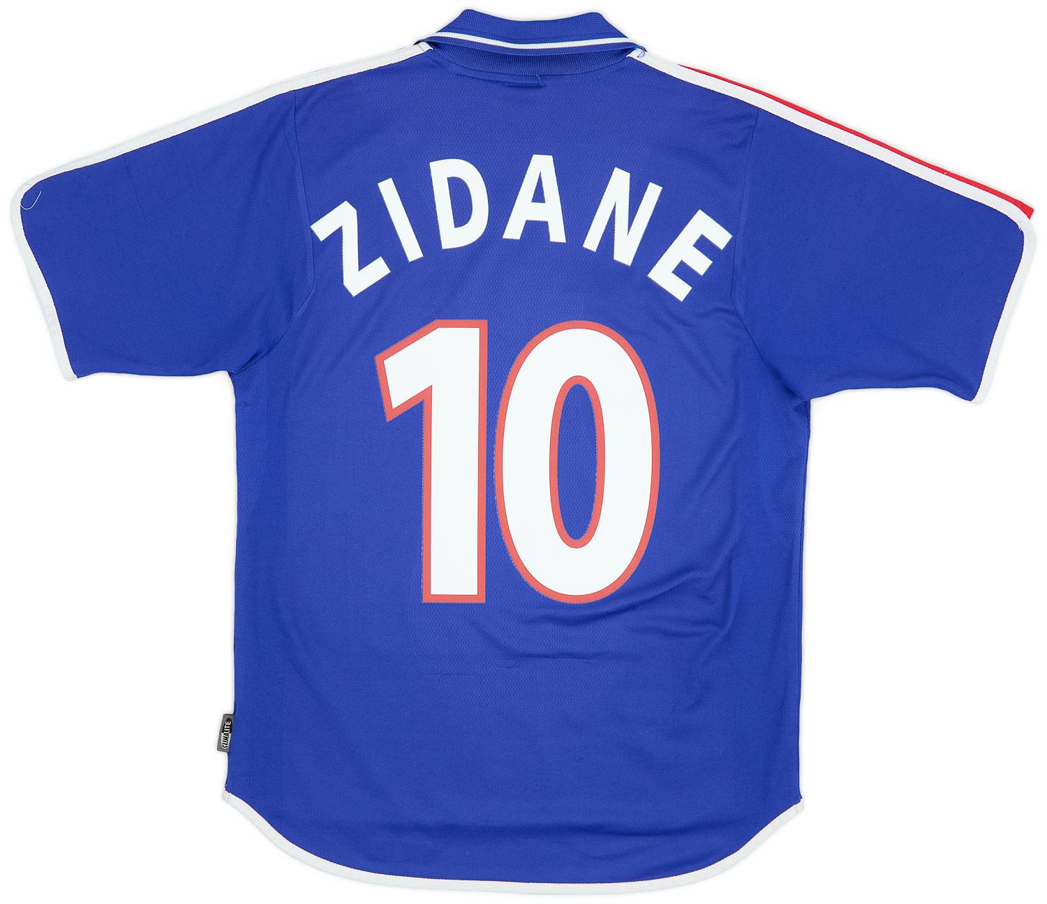 2000-02 France Home Shirt Zidane #10 - 8/10 - (S)