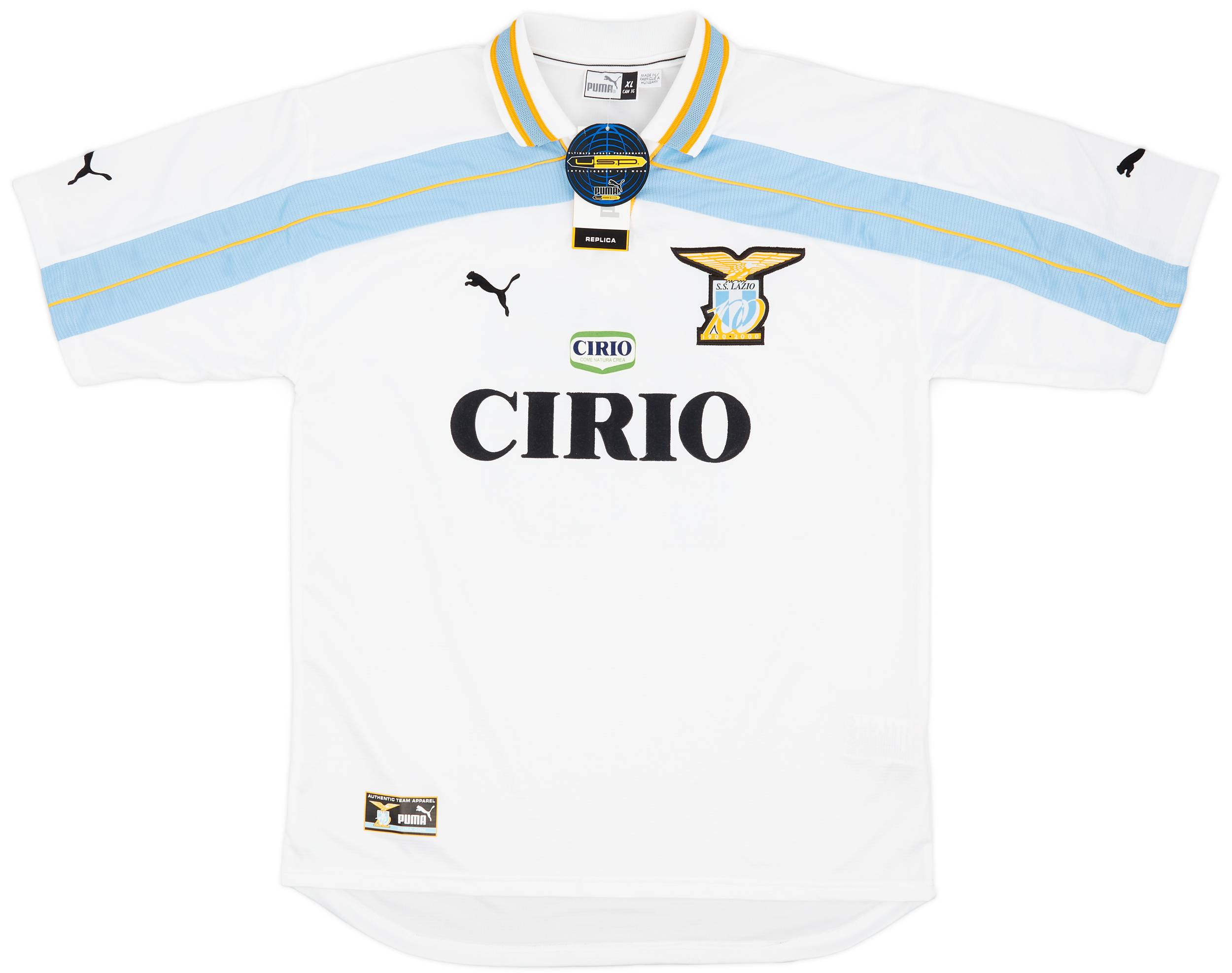 1999-00 Lazio Centenary Home Shirt Nedved #18 (XL)