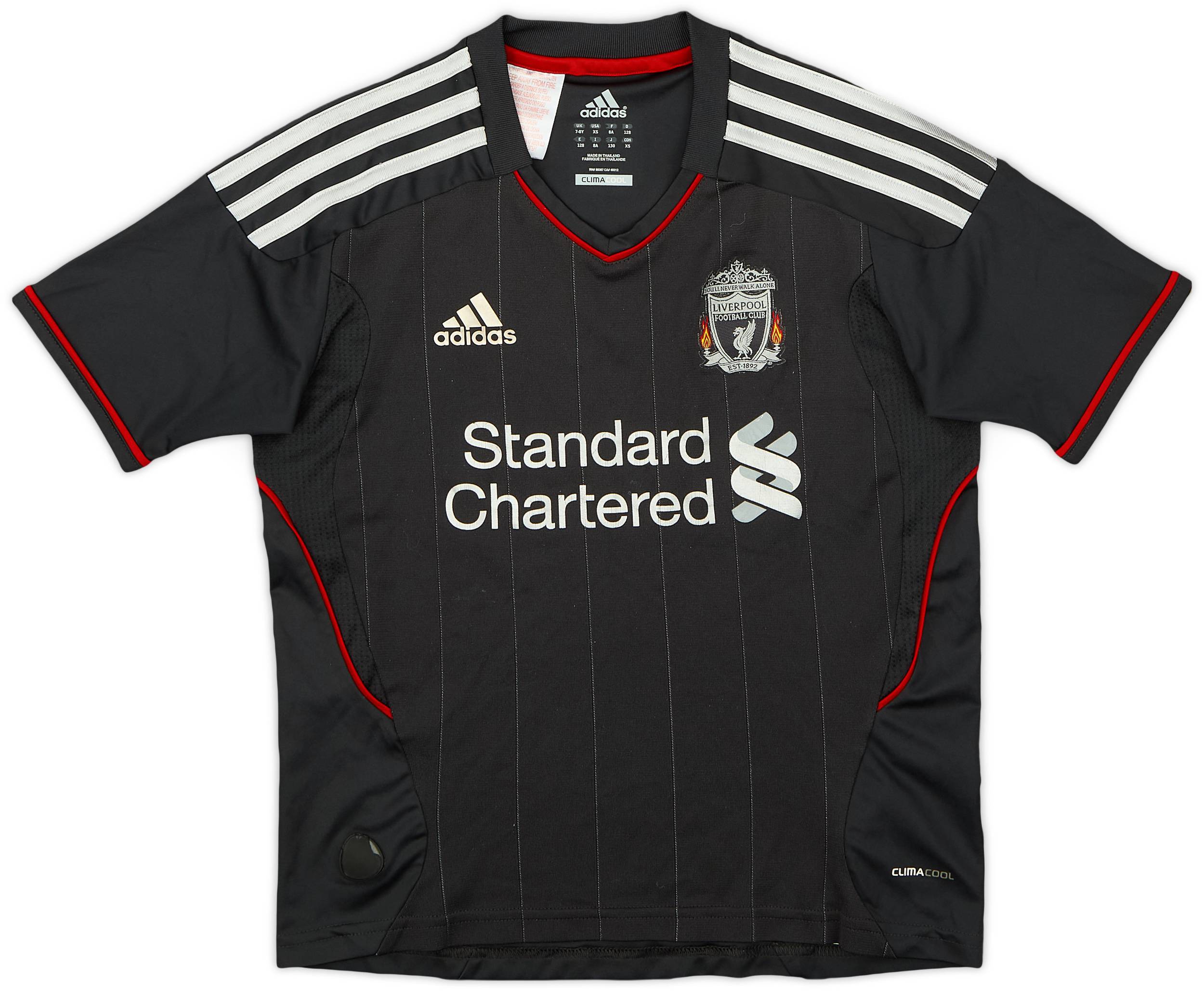 2011-12 Liverpool Away Shirt - 7/10 - (7-8 Years)