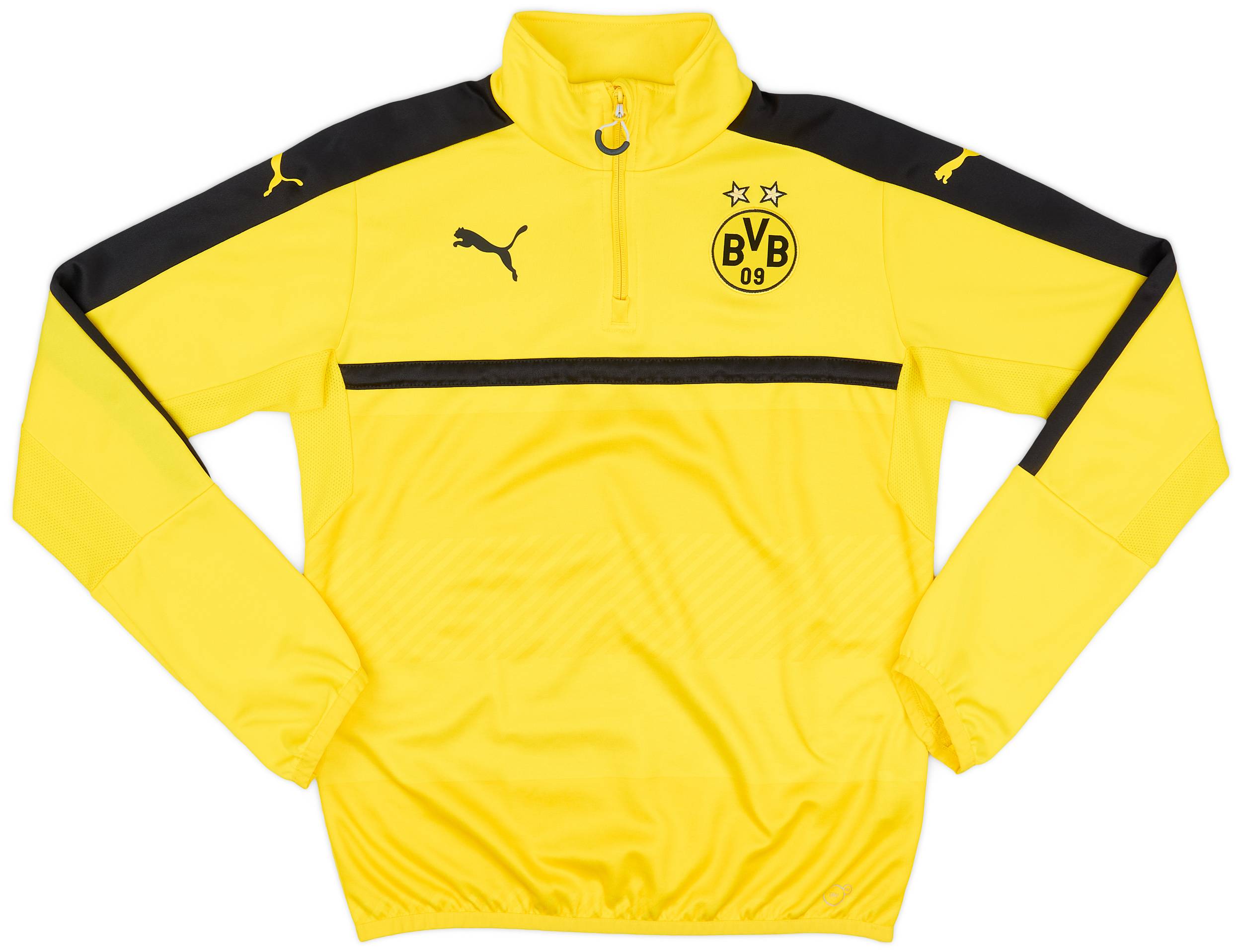2016-17 Borussia Dortmund Puma 1/4 Zip Training Top - 7/10 - (S)