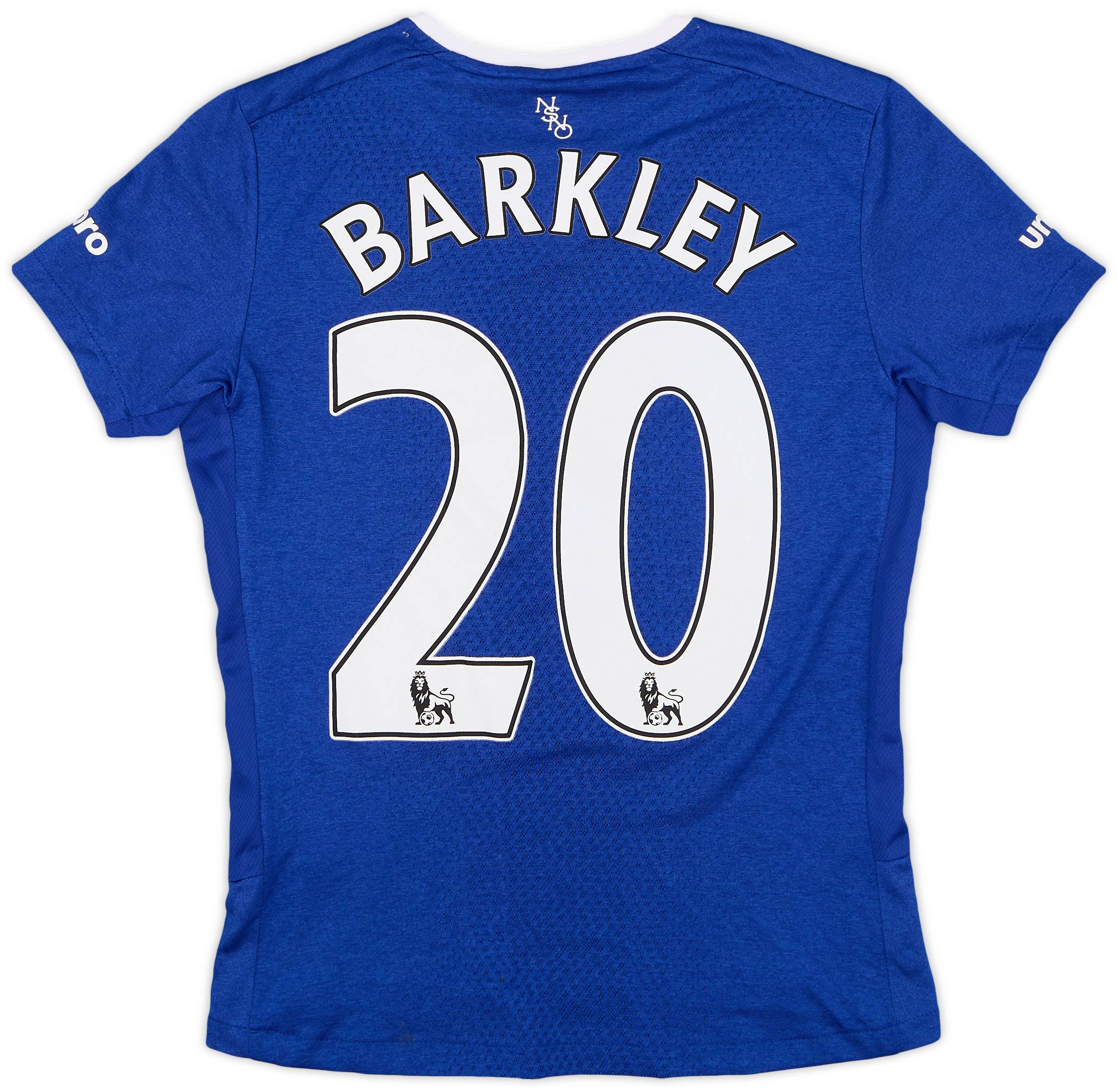 2015-16 Everton Home Shirt Barkley #20 - 6/10 - (S.Boys)