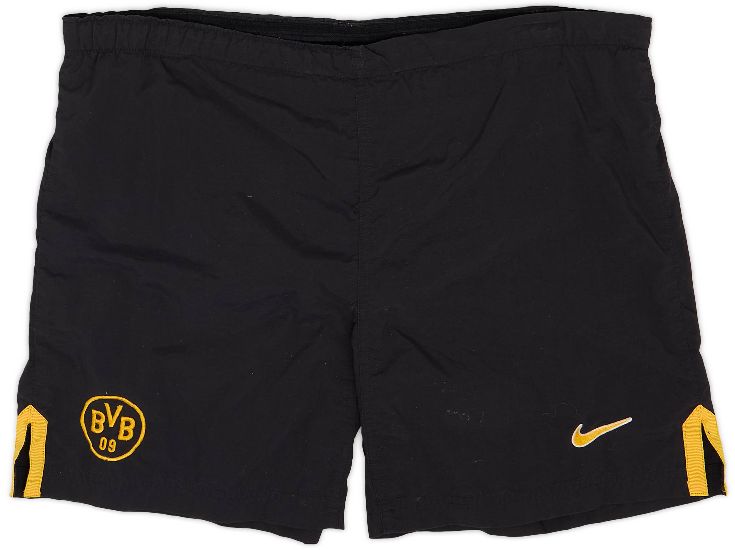 1998-99 Borussia Dortmund Home Shorts - 4/10 - (S)