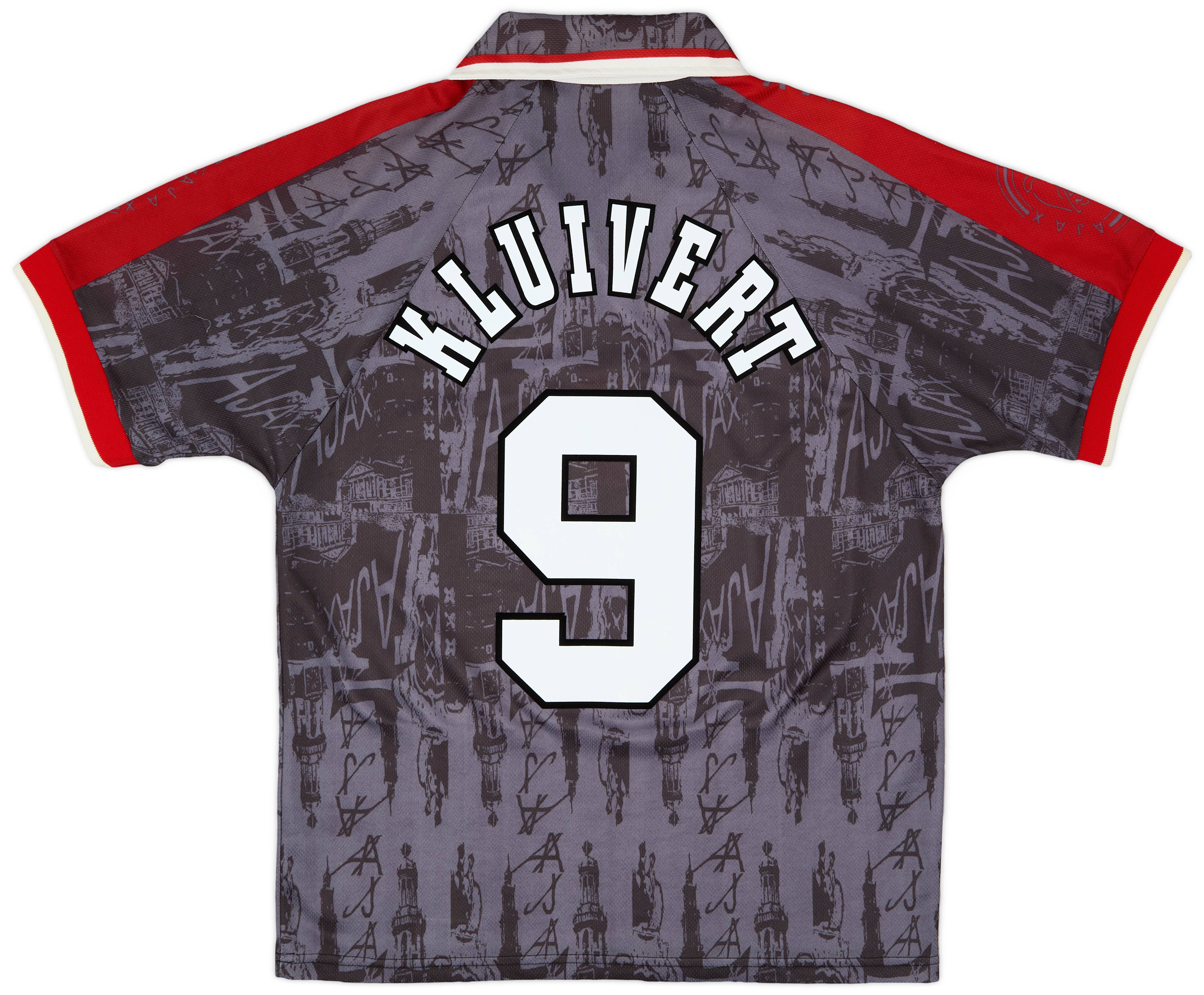 1996-97 Ajax Away Shirt Kluivert #9 - 5/10 - (M)