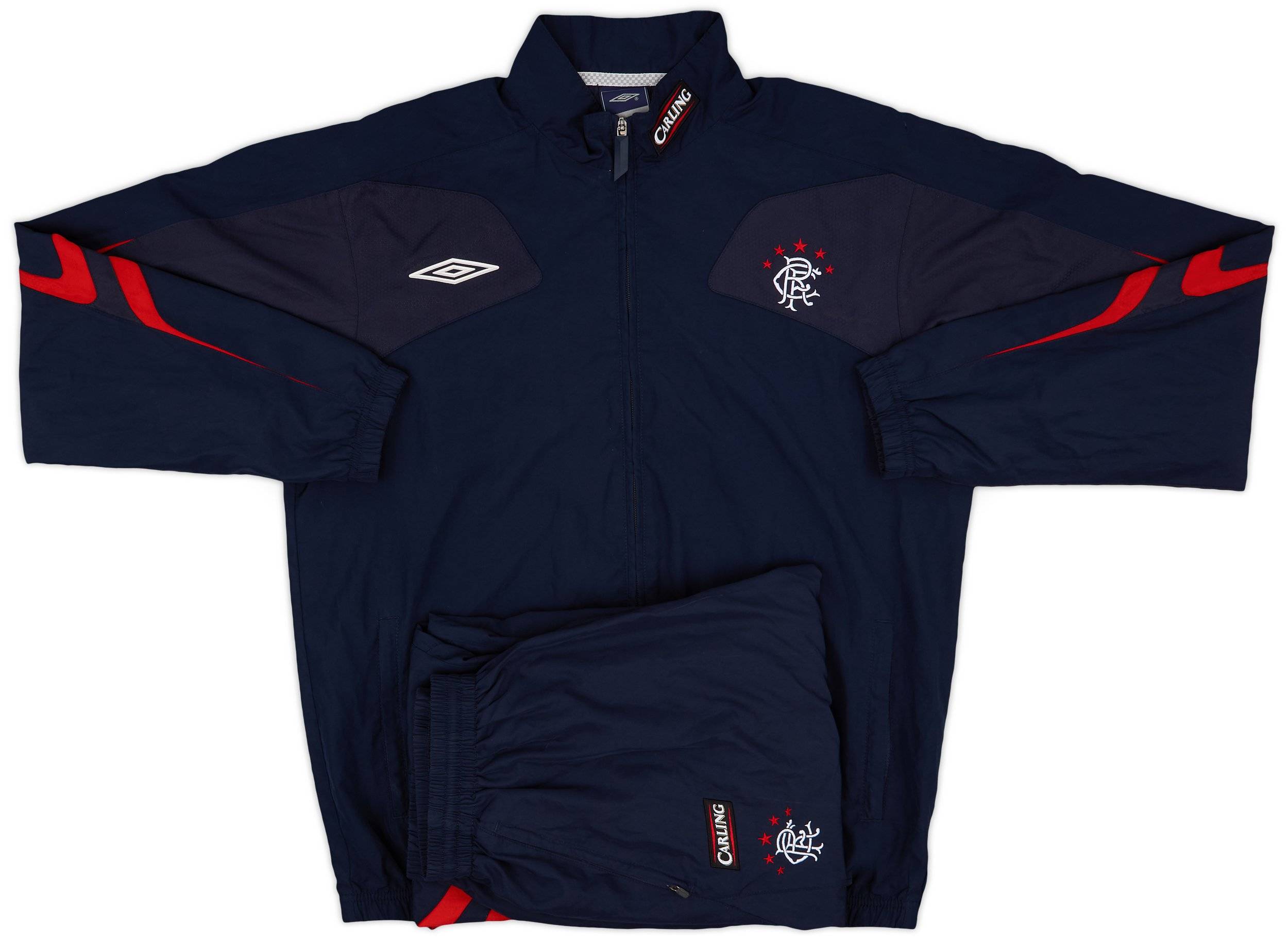 UMBRO Rangers FC スーツジャケット 2008-09 Rangers Umbro Full