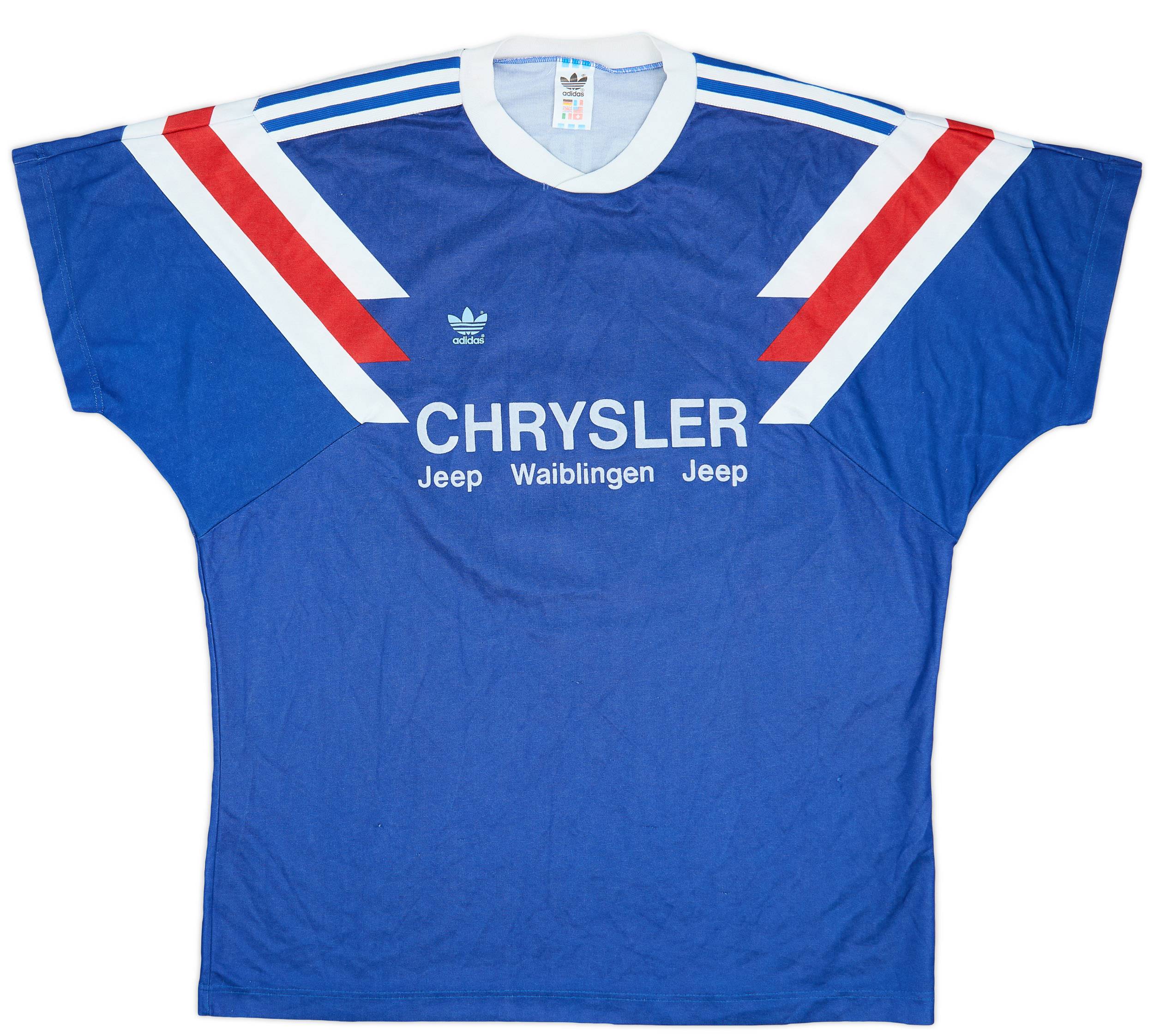 1990s adidas Template Shirt 5 8 10 XL
