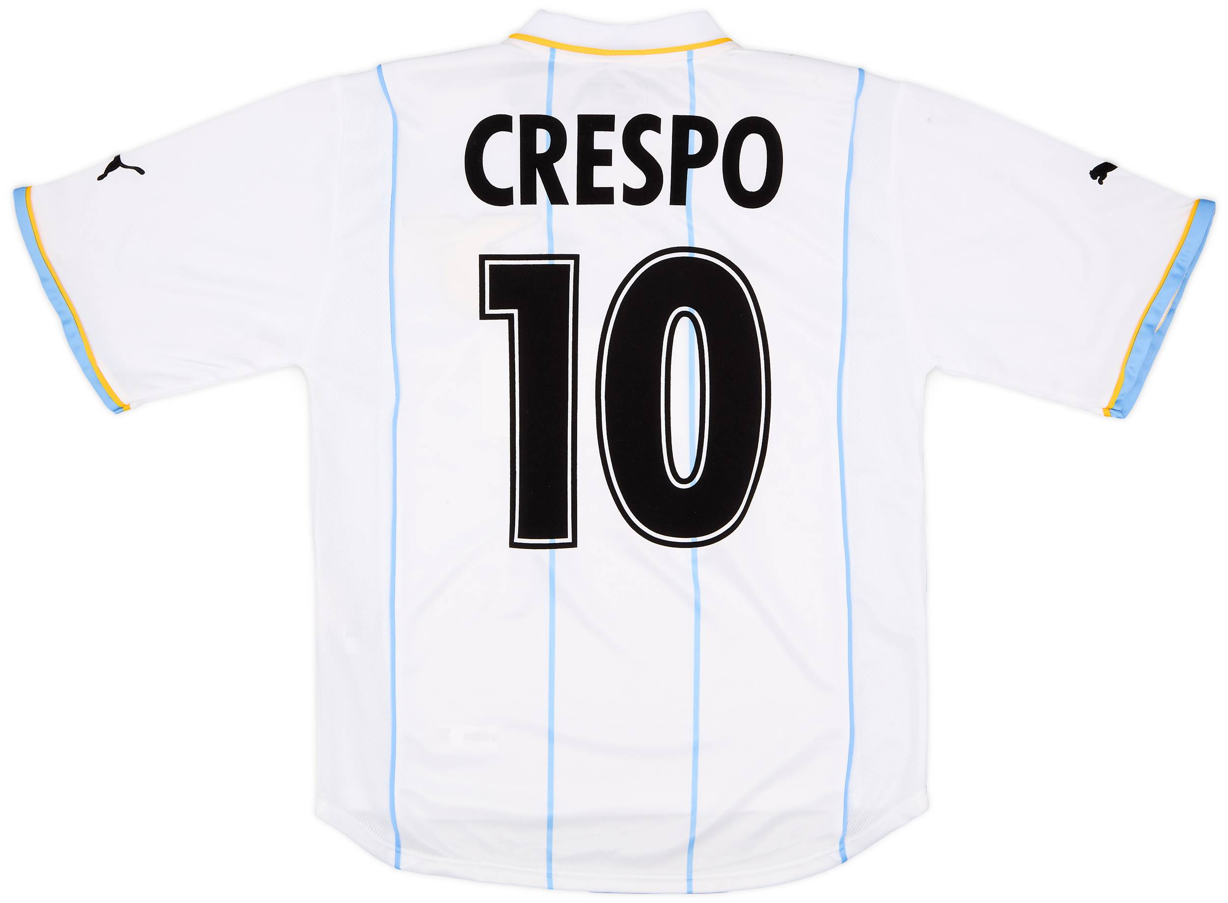 2001-02 Lazio European Home Shirt Crespo #10 (S)