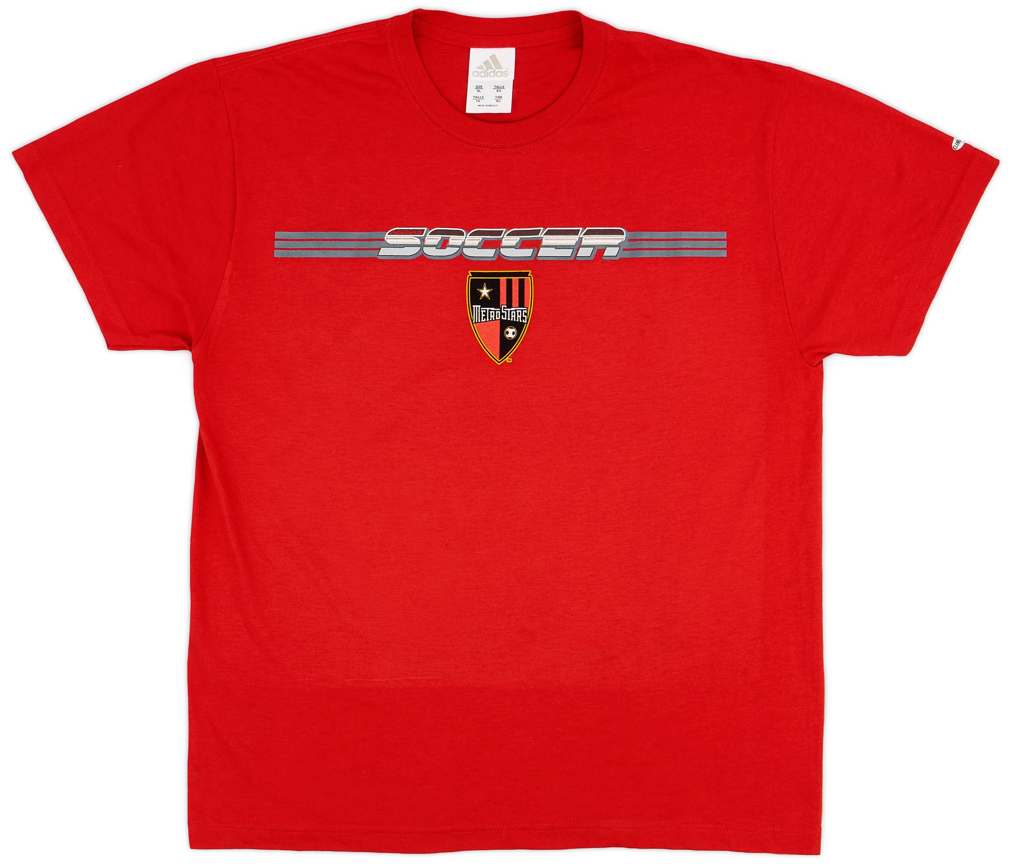 2006 NY/NJ Metrostars adidas Cotton Tee - 9/10 - (XL)