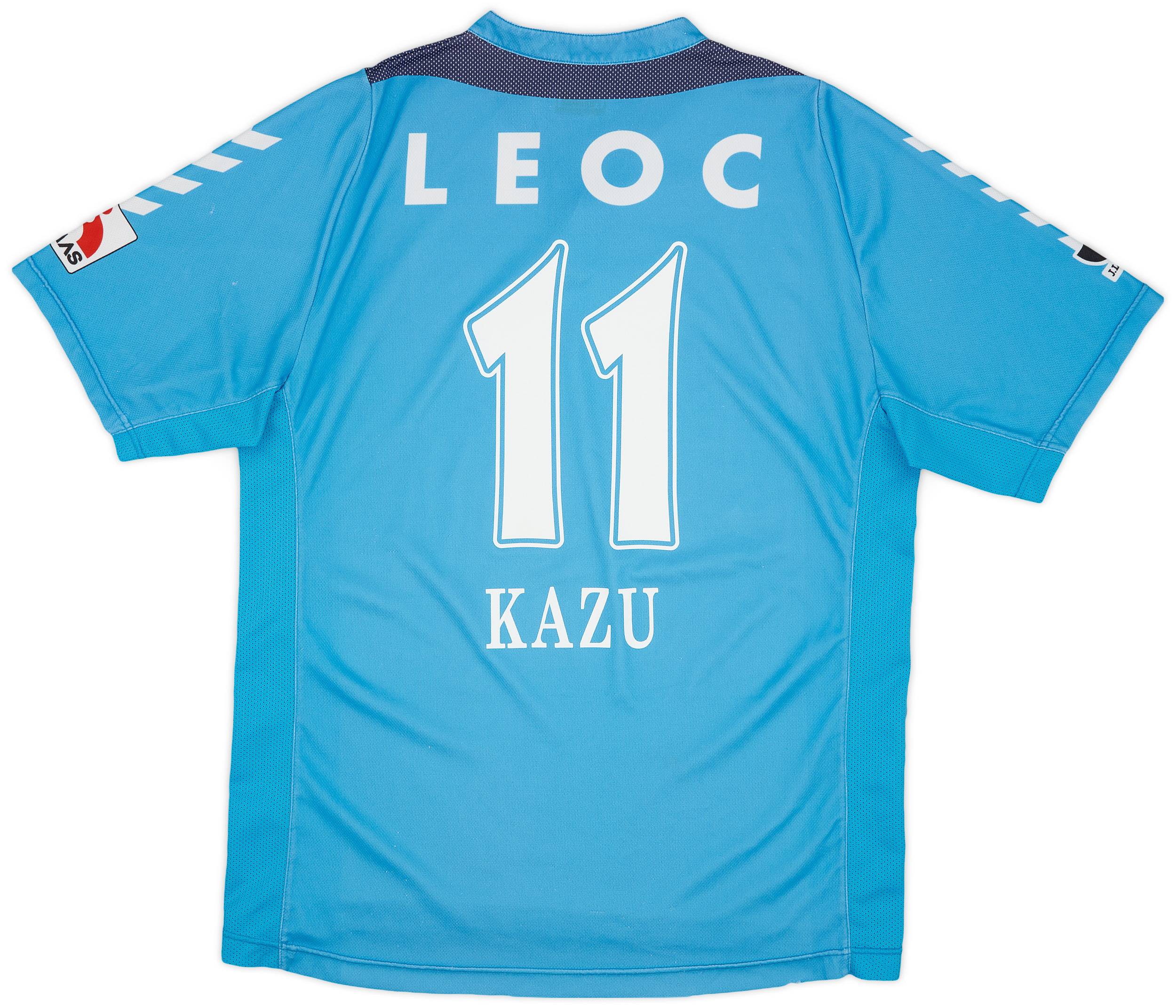 2007-08 Yokohama FC Home Shirt Kazu #11 - 6/10 - (L)