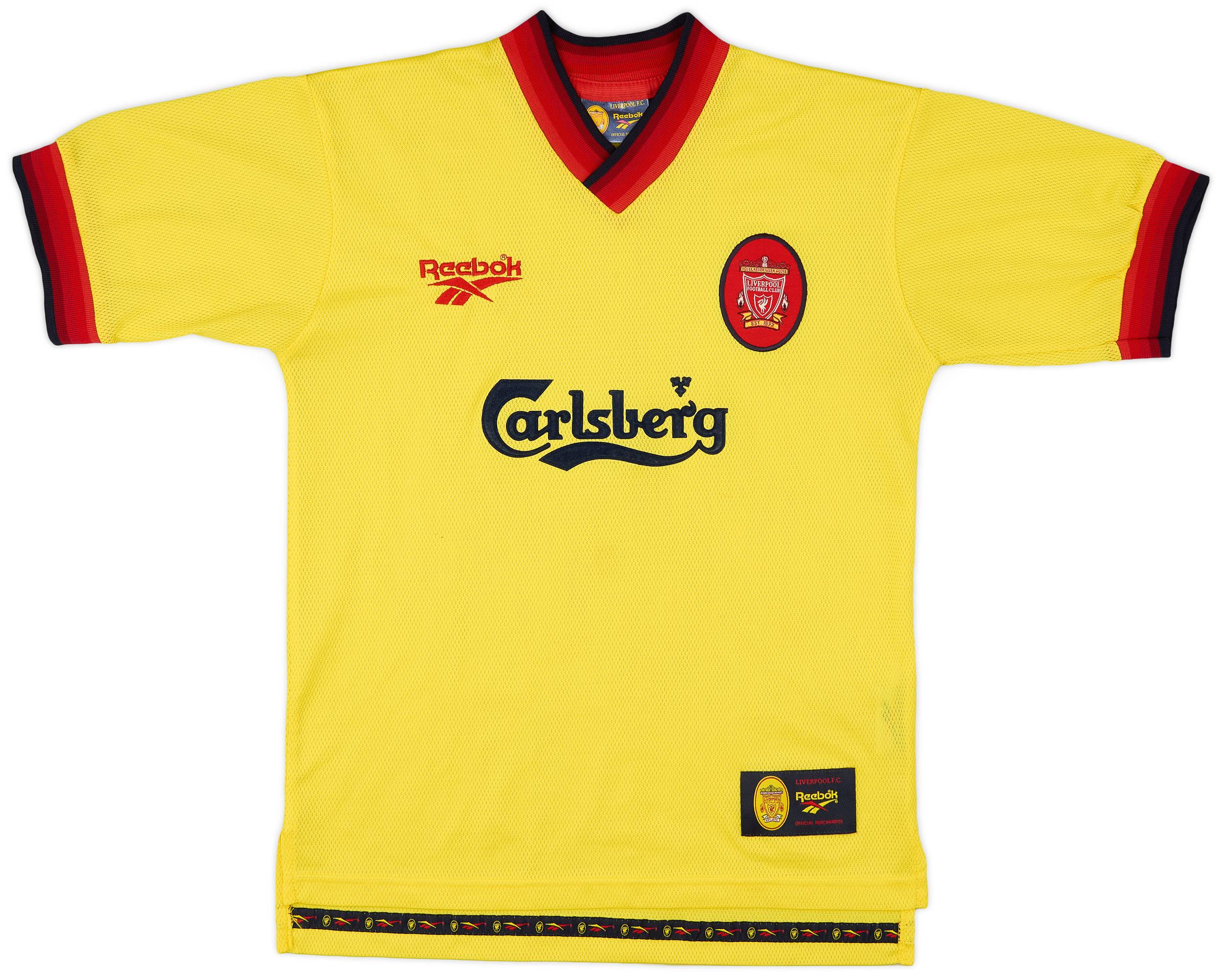 1997-99 Liverpool Away Shirt - 9/10 - (XL.Boys)