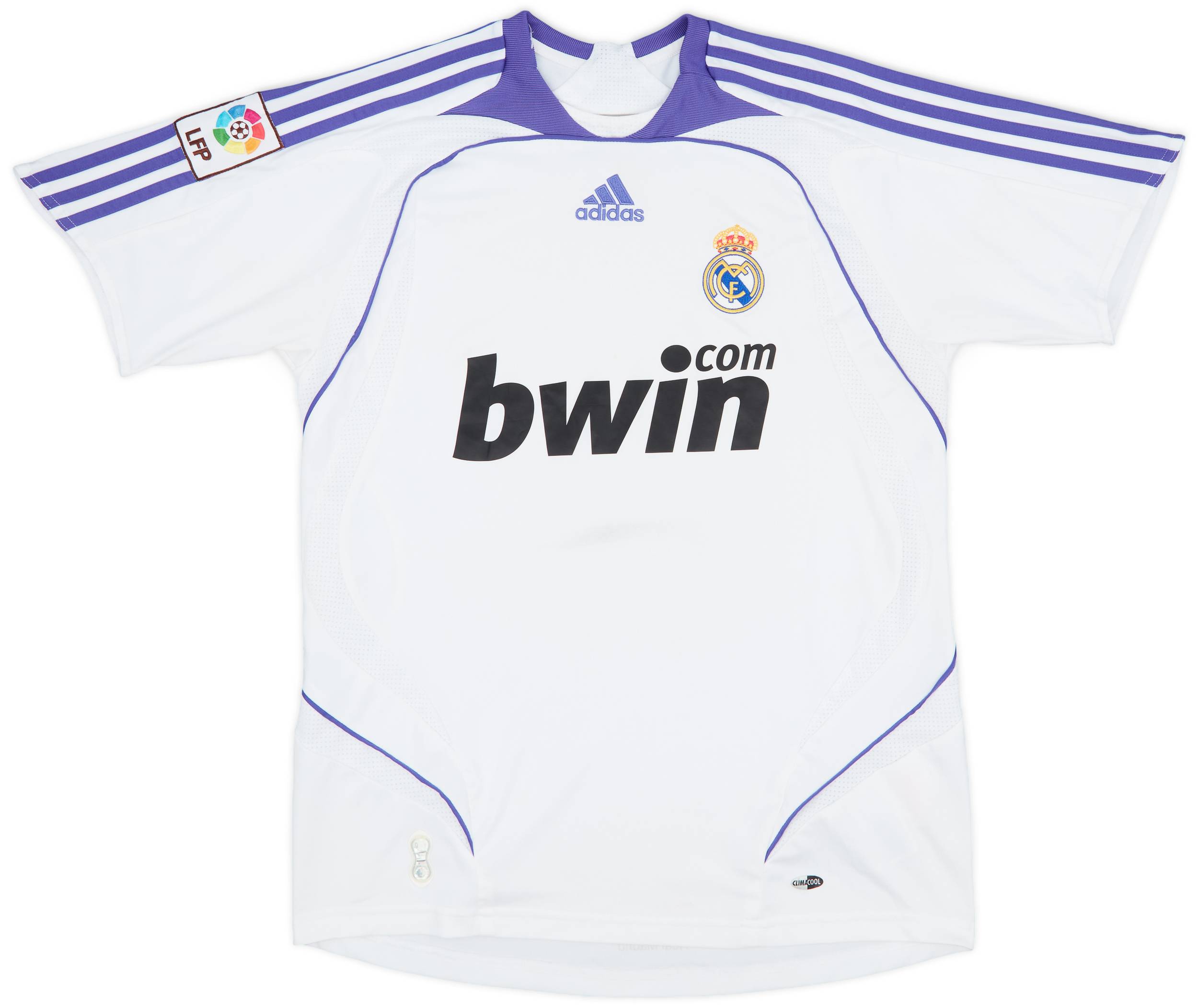 2007-08 Real Madrid Home Shirt - 6/10 - (XL.Boys)