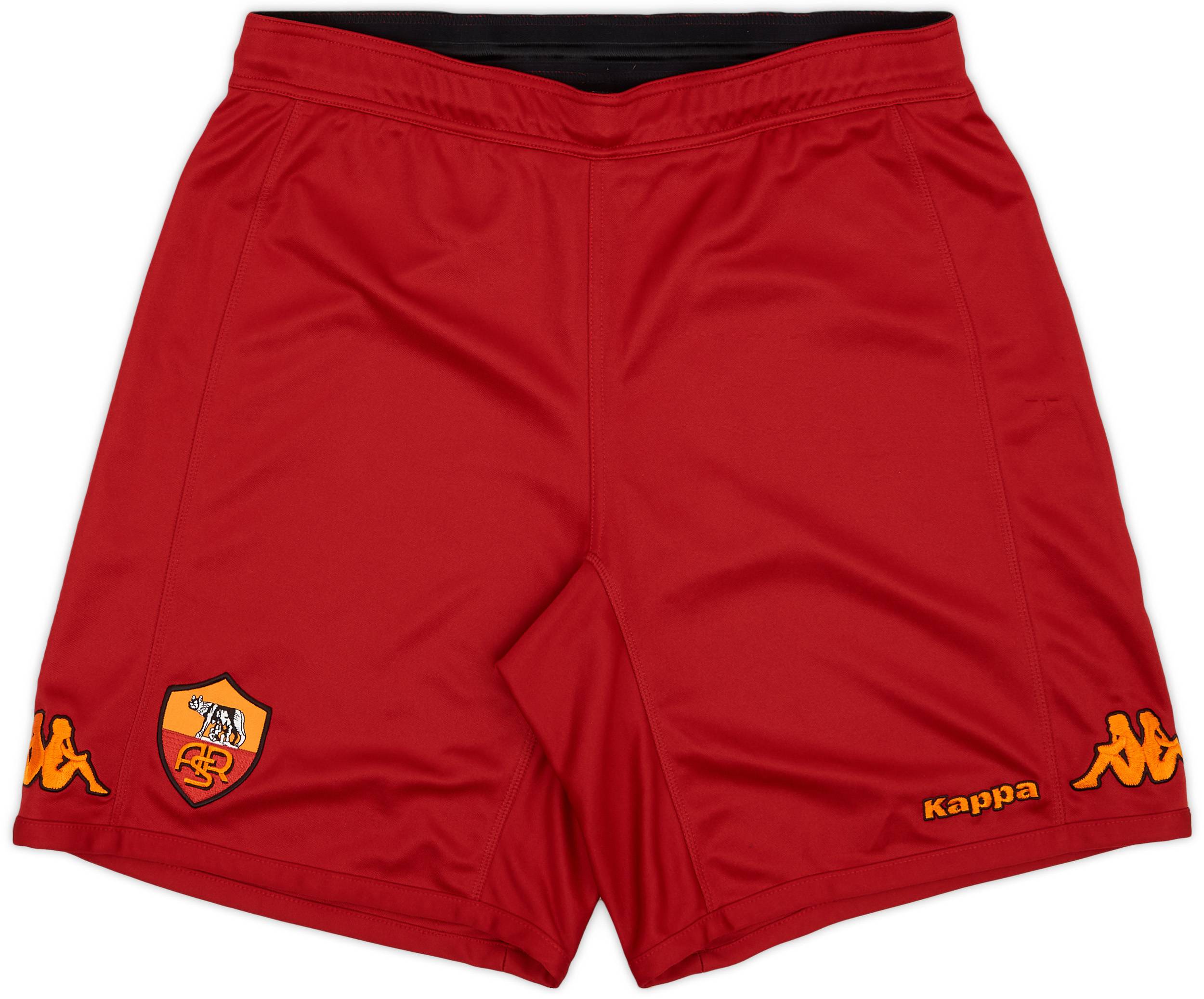 2010-11 Roma Alternate Home Shorts - 9/10 - (XXL)