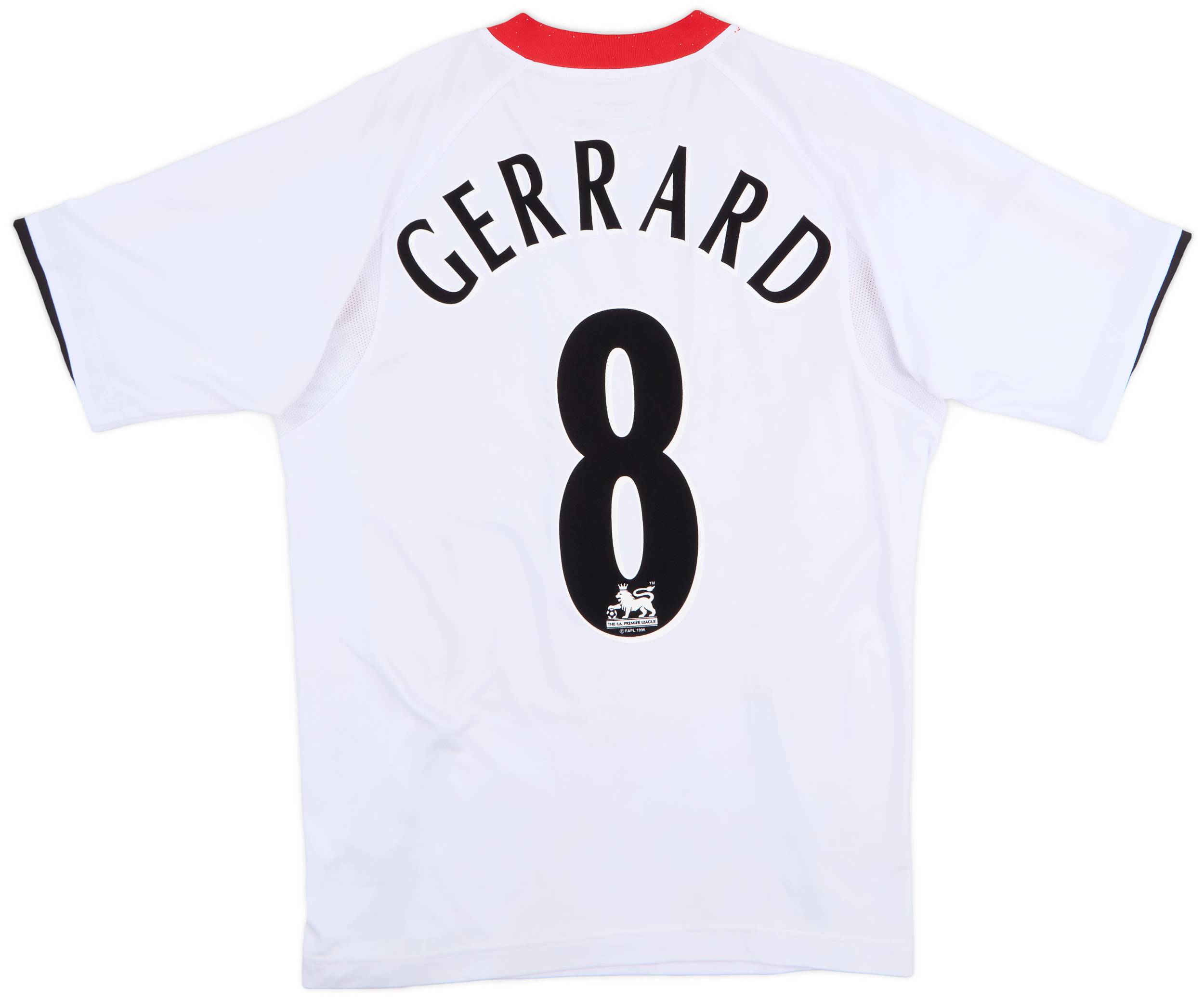 2005-06 Liverpool Away Shirt Gerrard #8 - 8/10 - (S)