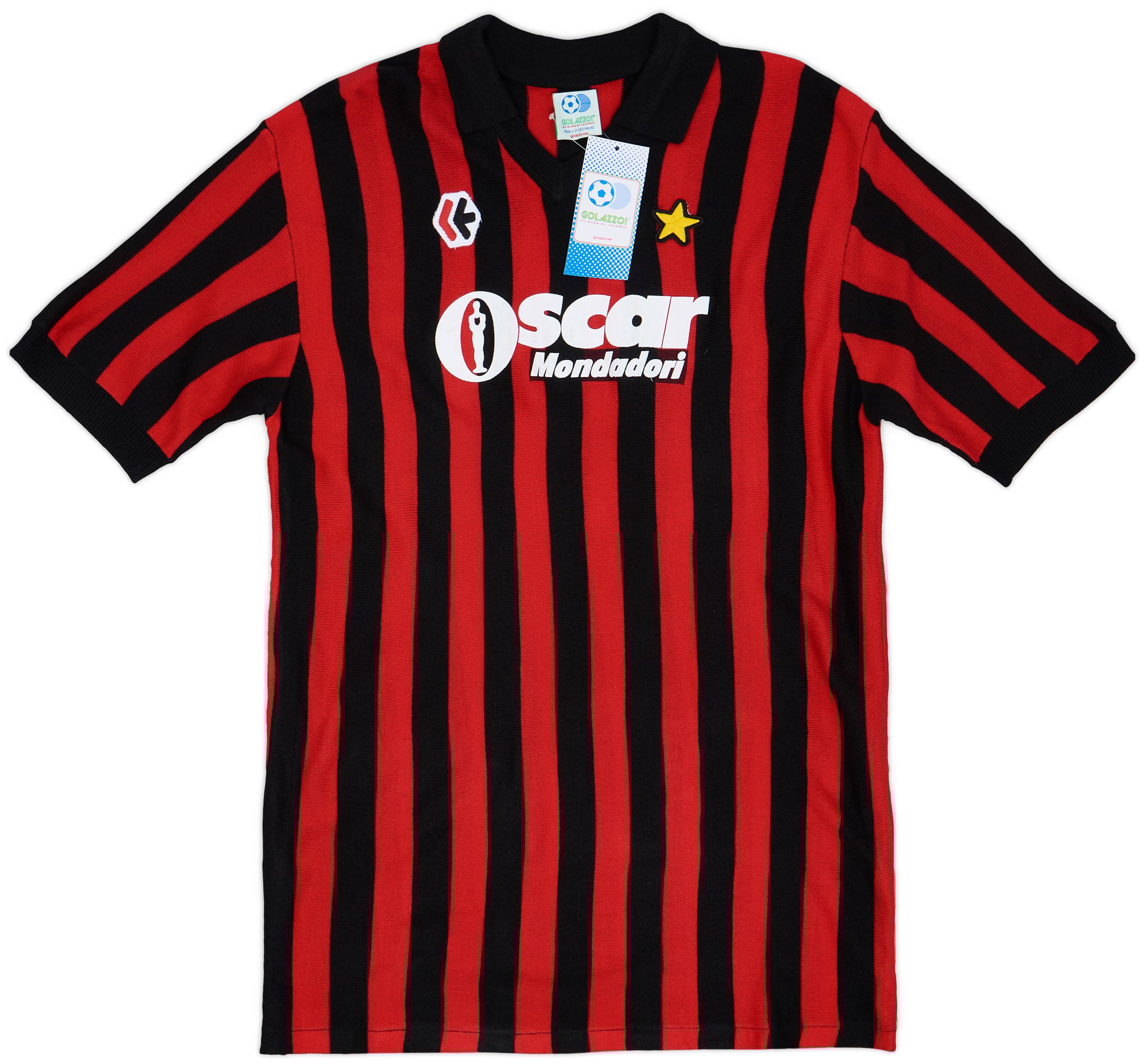 1984-85 AC Milan RollyGo Reissue Home Shirt #9 (Hateley)