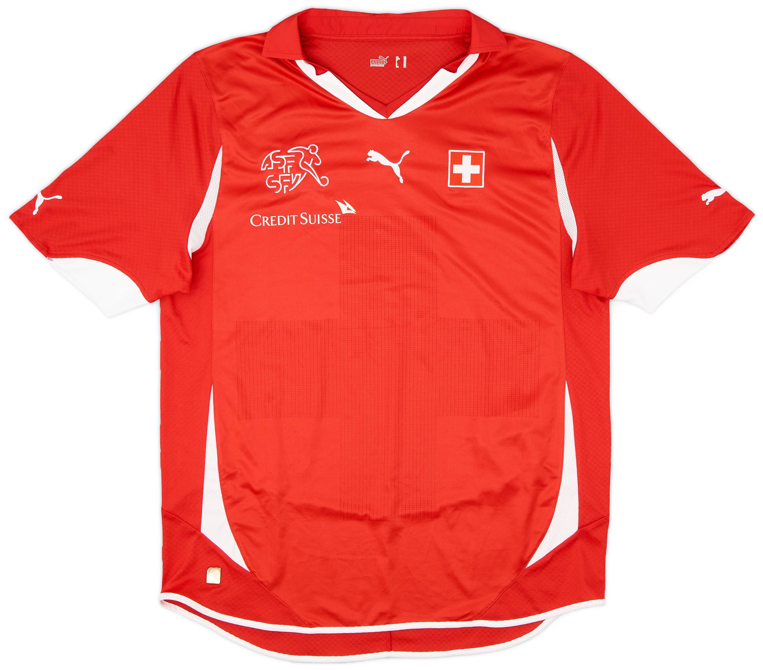 2010-11 Switzerland Home Shirt - 8/10 - (XL)