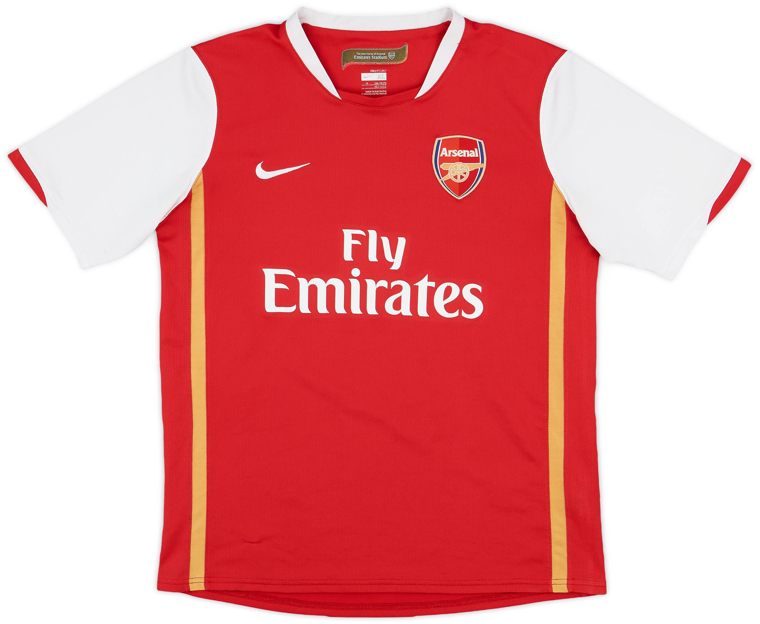 2006-08 Arsenal Home Shirt - 6/10 - (XL.Boys)