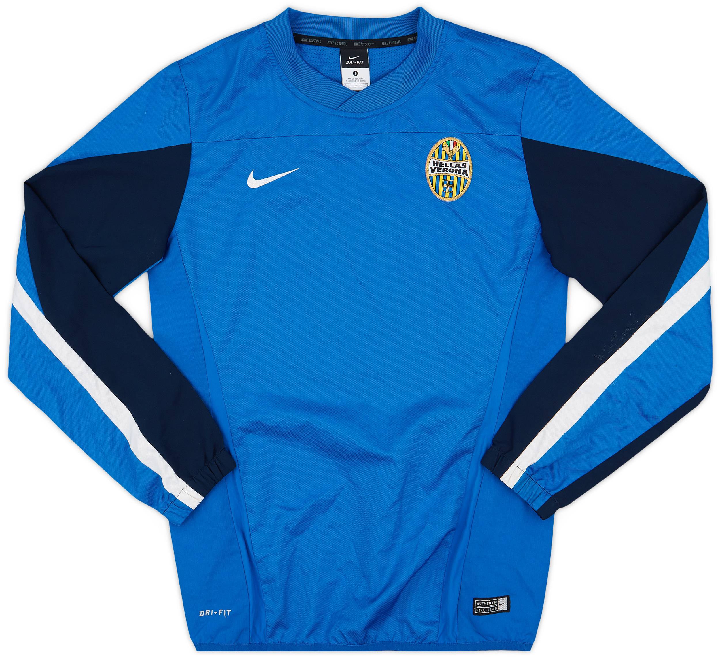 2014-15 Hellas Verona Nike Sweat Top - 8/10 - (S)