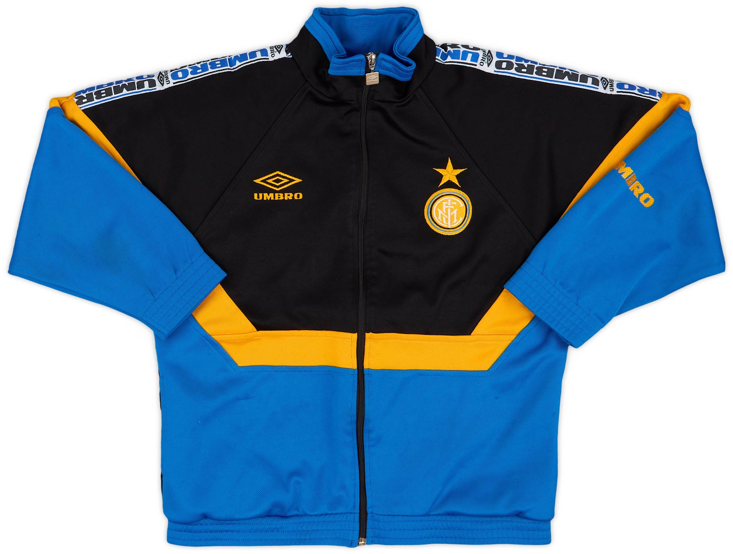 1997-98 Inter Milan Umbro Track Jacket - 8/10 - (M.Boys)