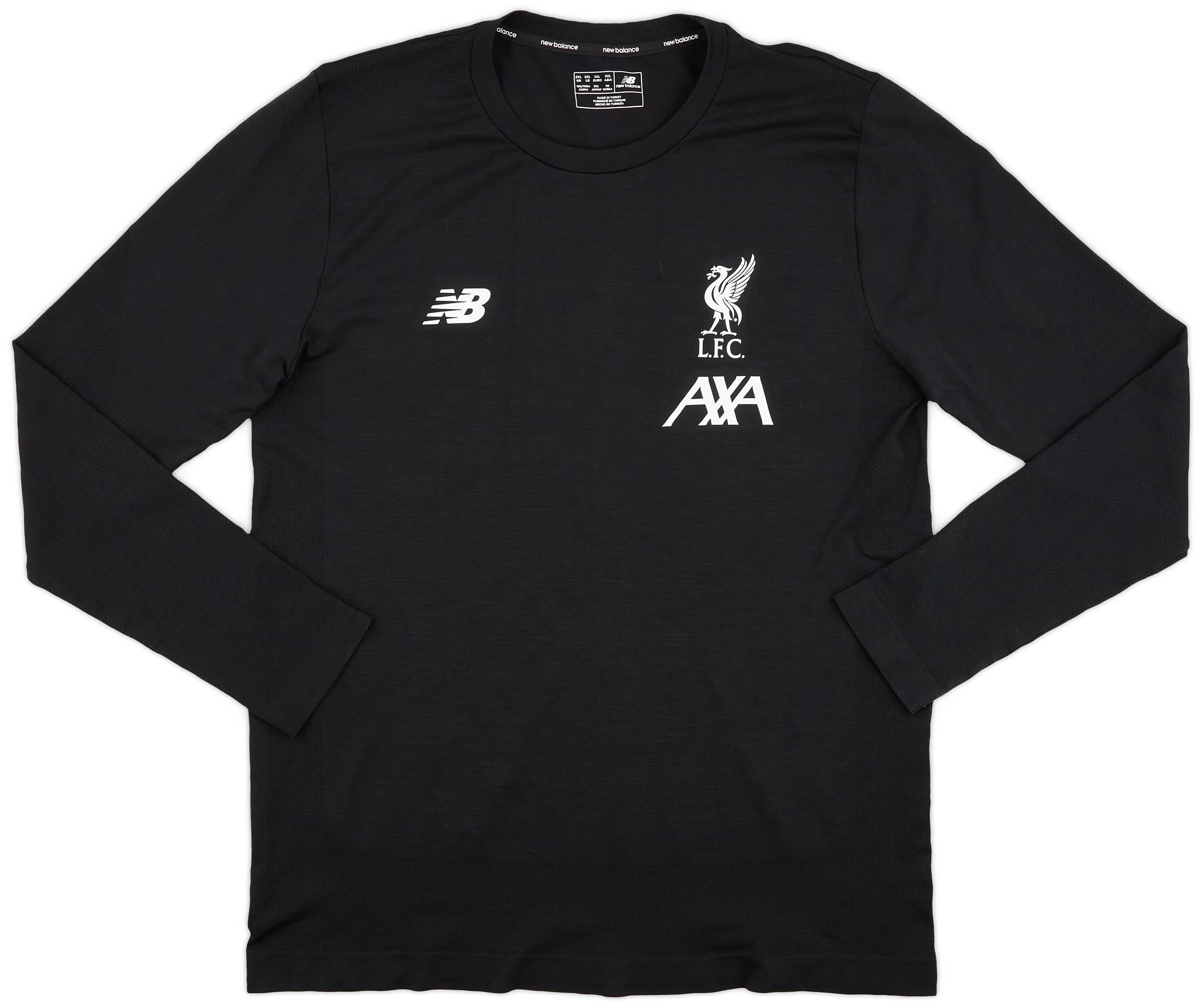 2019 20 Liverpool New Balance Training L S Shirt 9 10 XXL