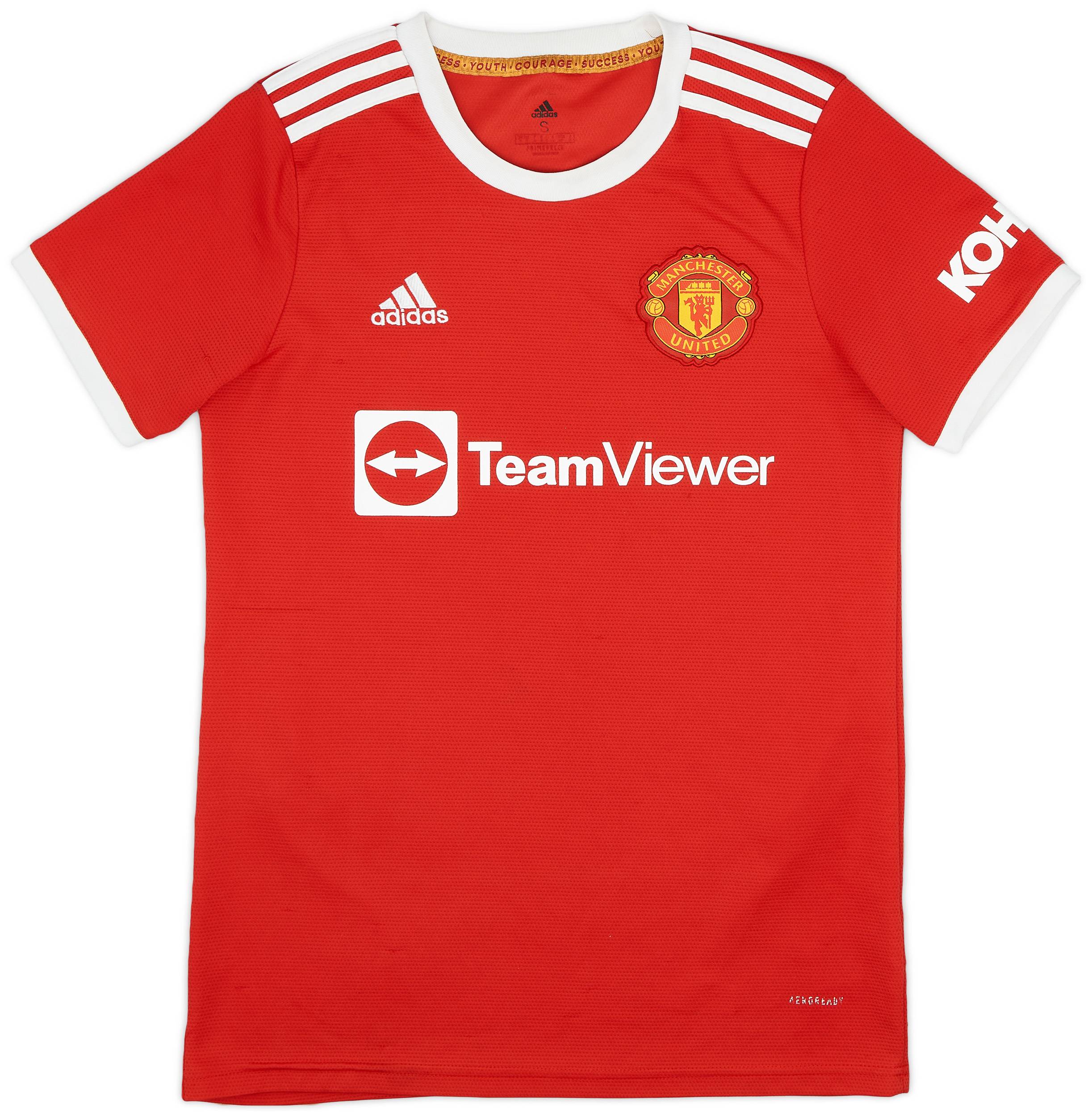 ウェア MANCHESTER UNITED HOME RONALDO 21/22 2021-22 Manchester United Home Shirt Ronaldo #7 - 7/10 - (S)