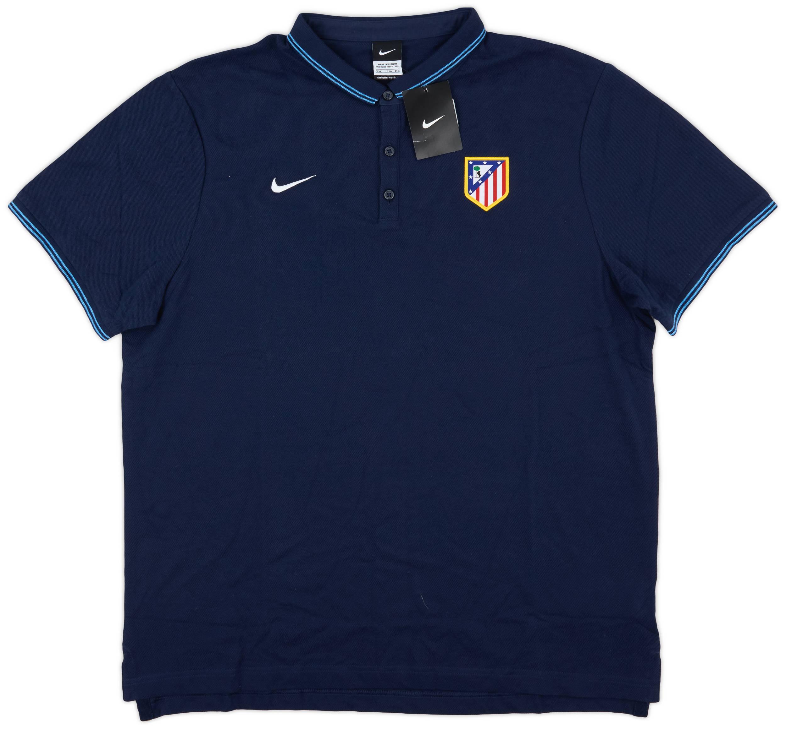2014 15 Atletico Madrid Nike Polo Shirt XXL