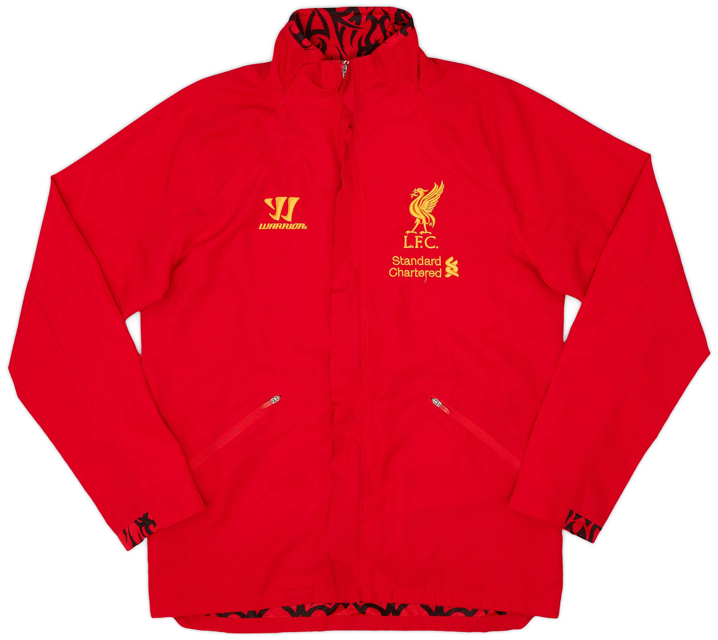 2012-13 Liverpool Warrior Track Jacket - 9/10 - (S)